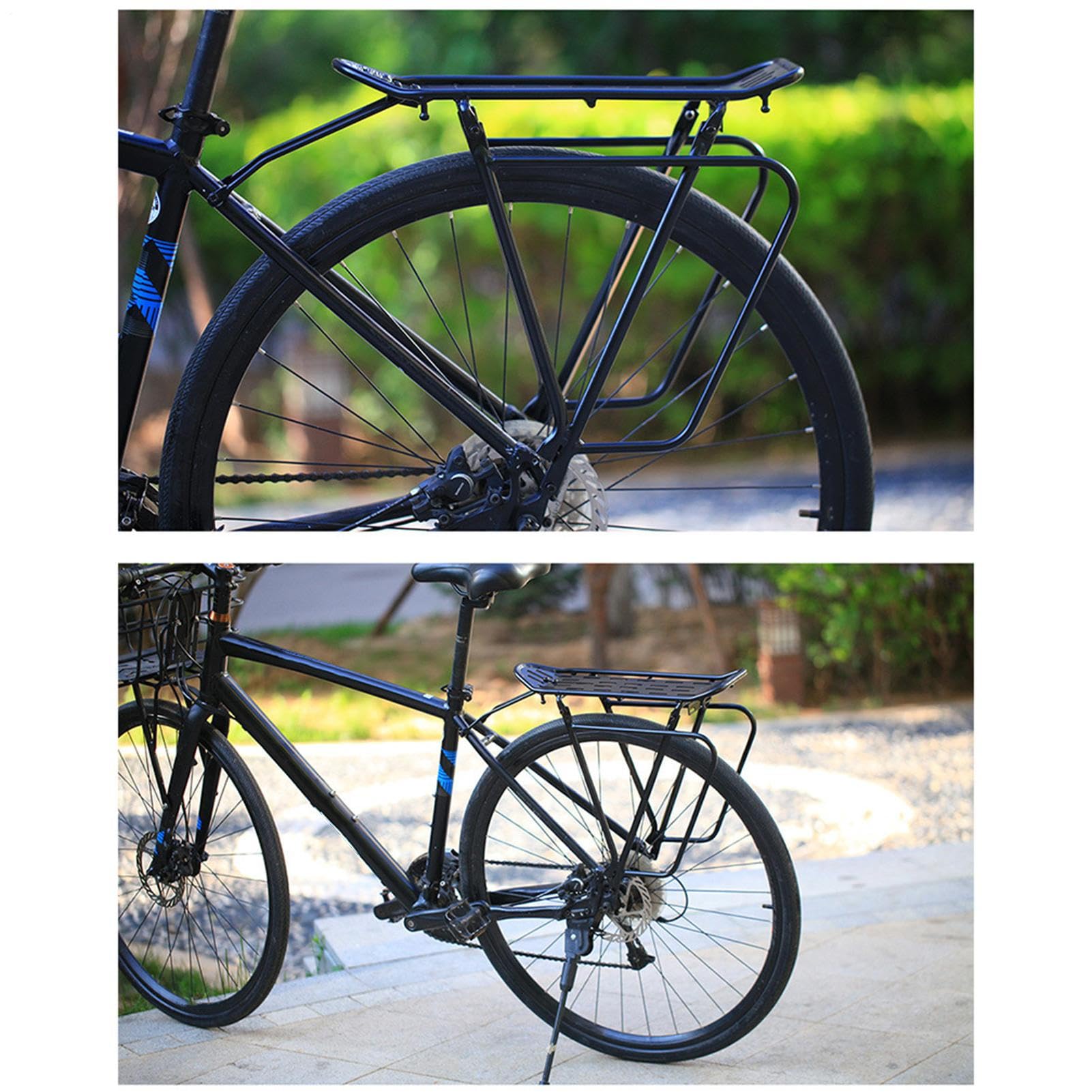 Tylny Bagażnik Rowerowy Aluminiowy odporny na rdzę