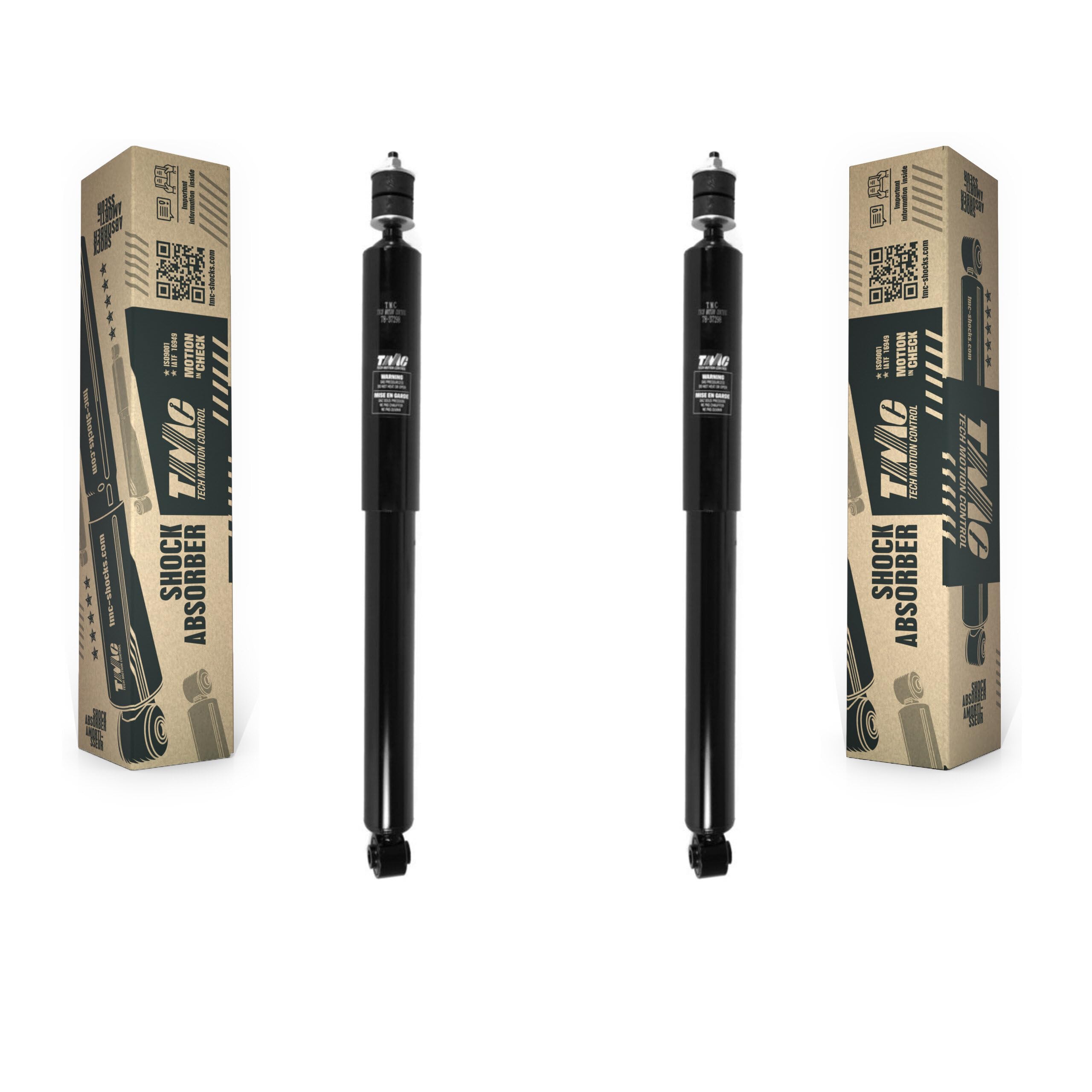 TMC Rear Suspension Shock Absorbers Pair Replacement For Honda Civic - Left Right Side (Driver Passenger) K78-100412 — view 41