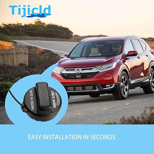 Miniatura 5 de Tapa de llenado de combustible 17670-T3W-A01 para Honda, Accord 2008-2017, Civic 2006-2015, CRV 2007-2016, Fit 2009-2020, Odyssey 2011-2017, 2009
