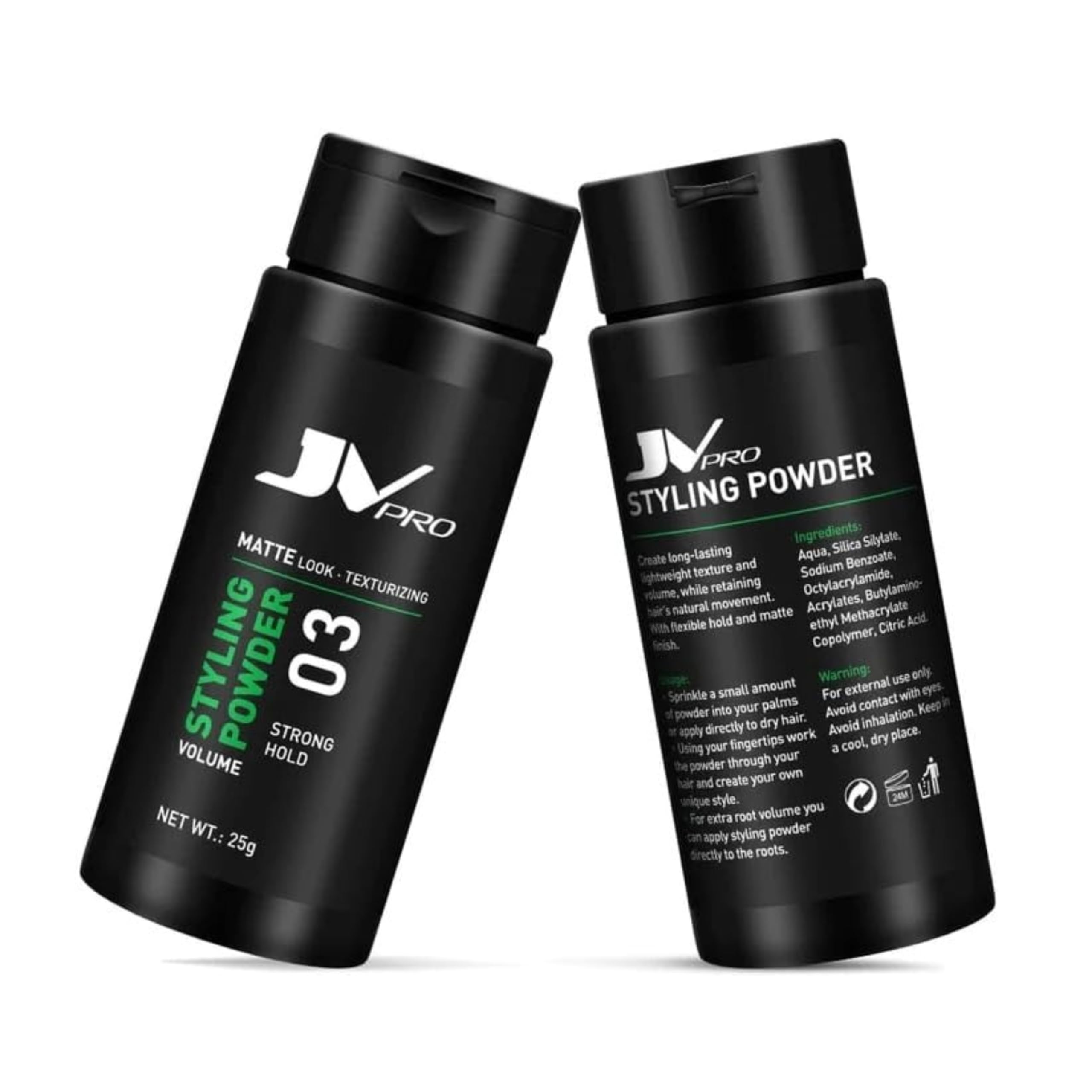 Amazon.com: JV PRO Styling Powder for Voluminous, Textured Hair