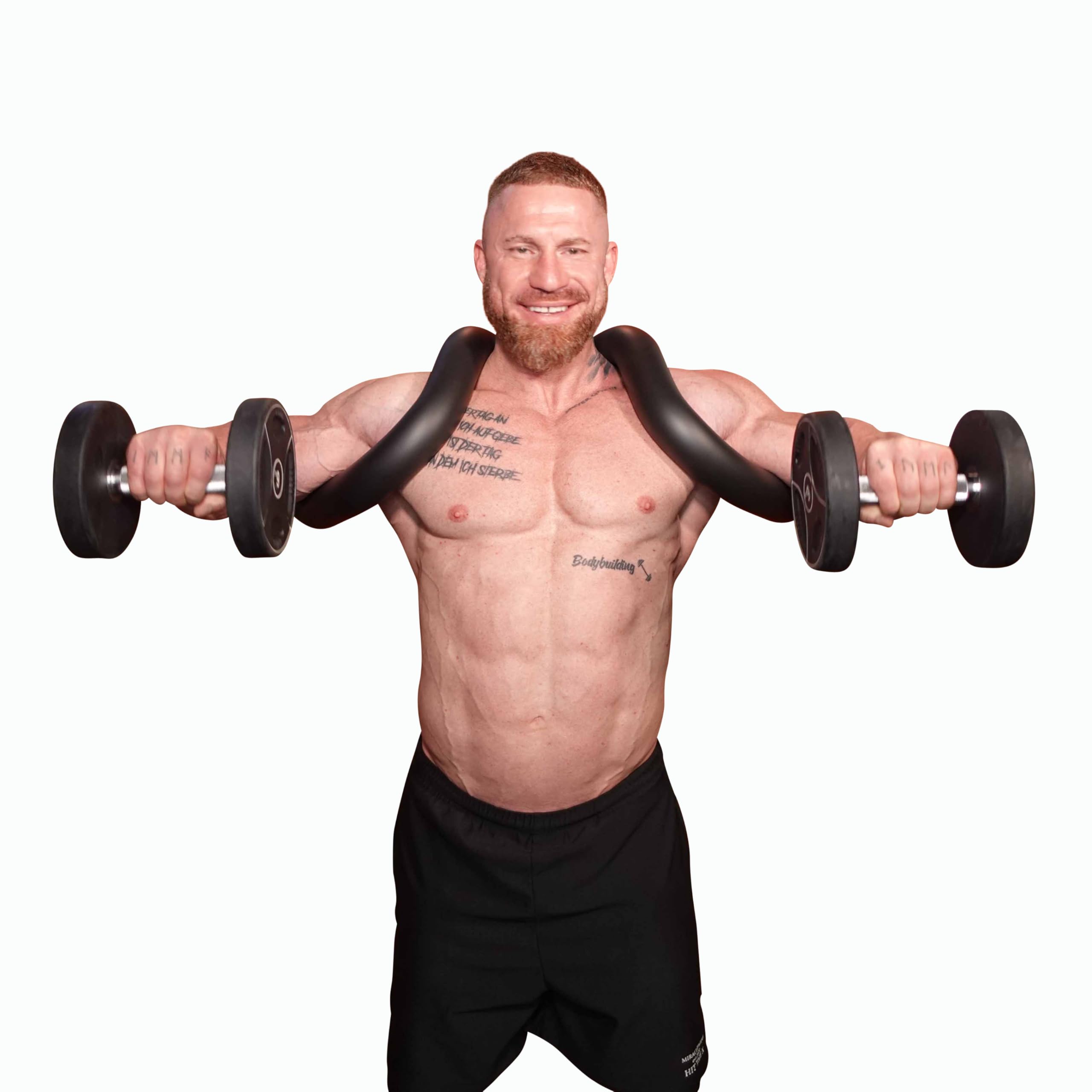 Schulterhorn® Schultertrainer für Kraftsport & Fitness – gegen Schulterschmerzen – Rotatorenmanschette stärken – bei Impingement, Kalkschulter & Bursitis – Made in Germany
