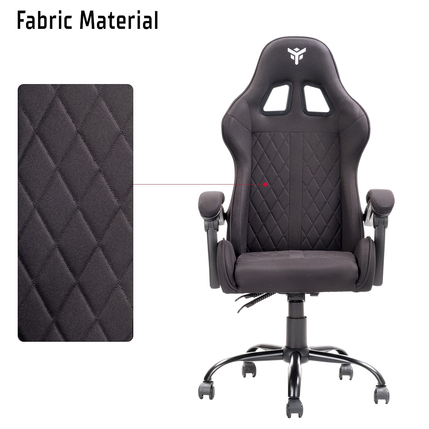 Itek Gaming Chair Playcom Fm20, acryl, groen, normaal