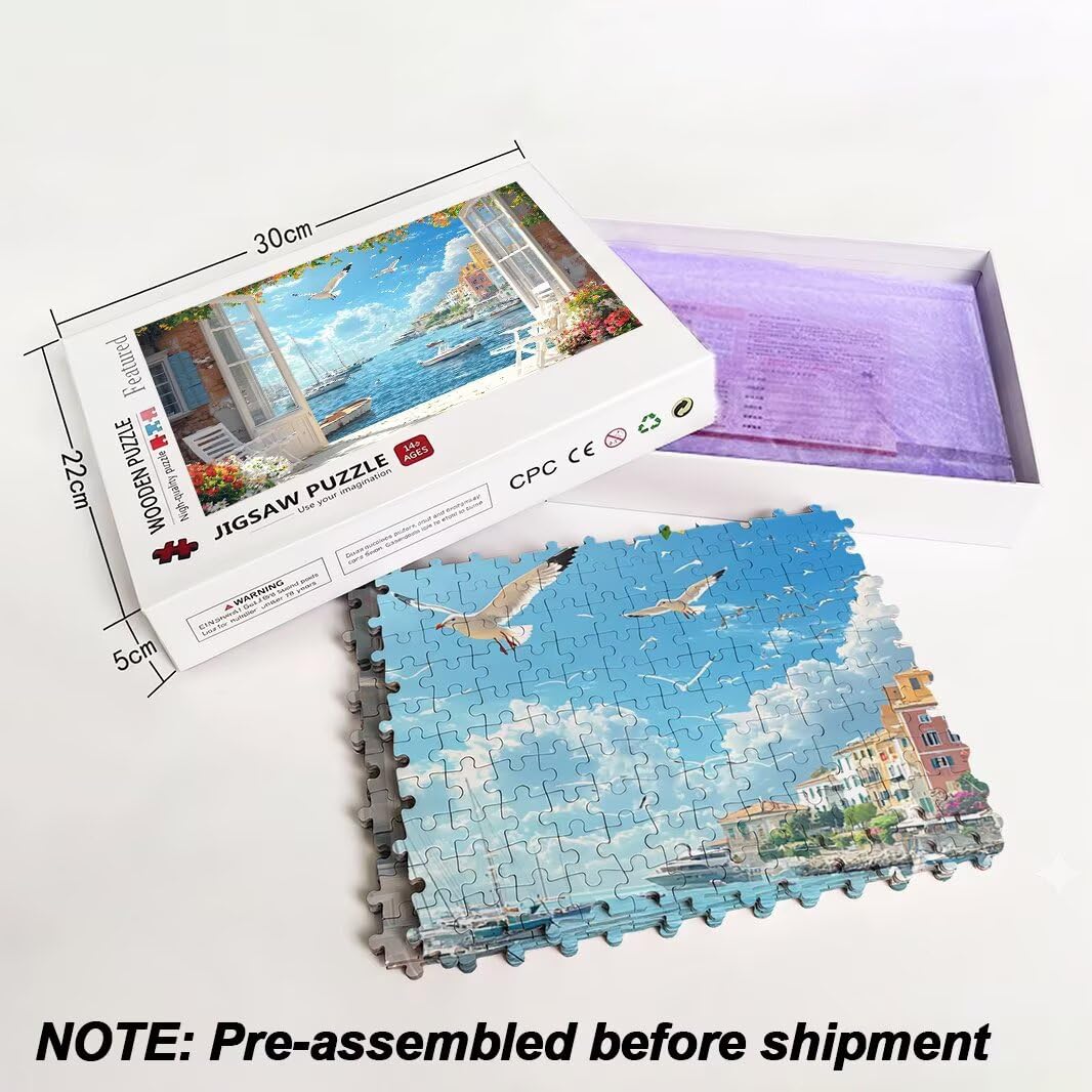 Puzzle 1500 Pezzi, Puzzle Italia per Adulti, 87x57cm, Compact Box -4378
