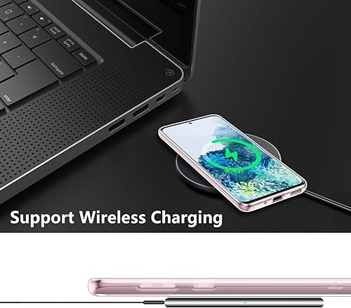 Miniatura 5 de ZTOFERA Funda floral para Samsung Galaxy S20 FE 5G, funda con patrón de flores linda para niñas y mujeres, funda protectora de silicona flexible y