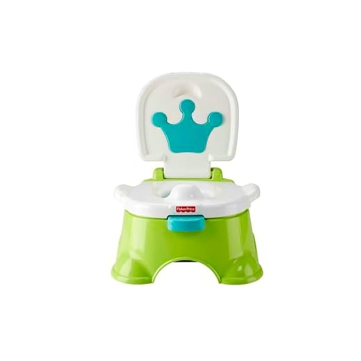 Fisher-Price Orinal 3 en 1, orinal para bebé +1 año (Mattel DLT00)