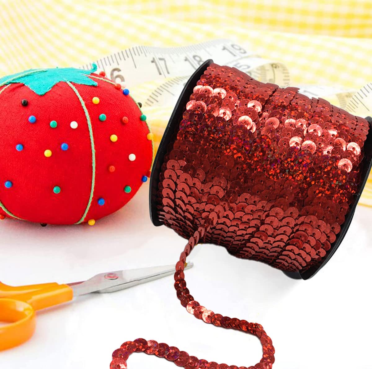 Sourcing Map Bordure à Franges En Strass De 0,9 M Pour Loisirs