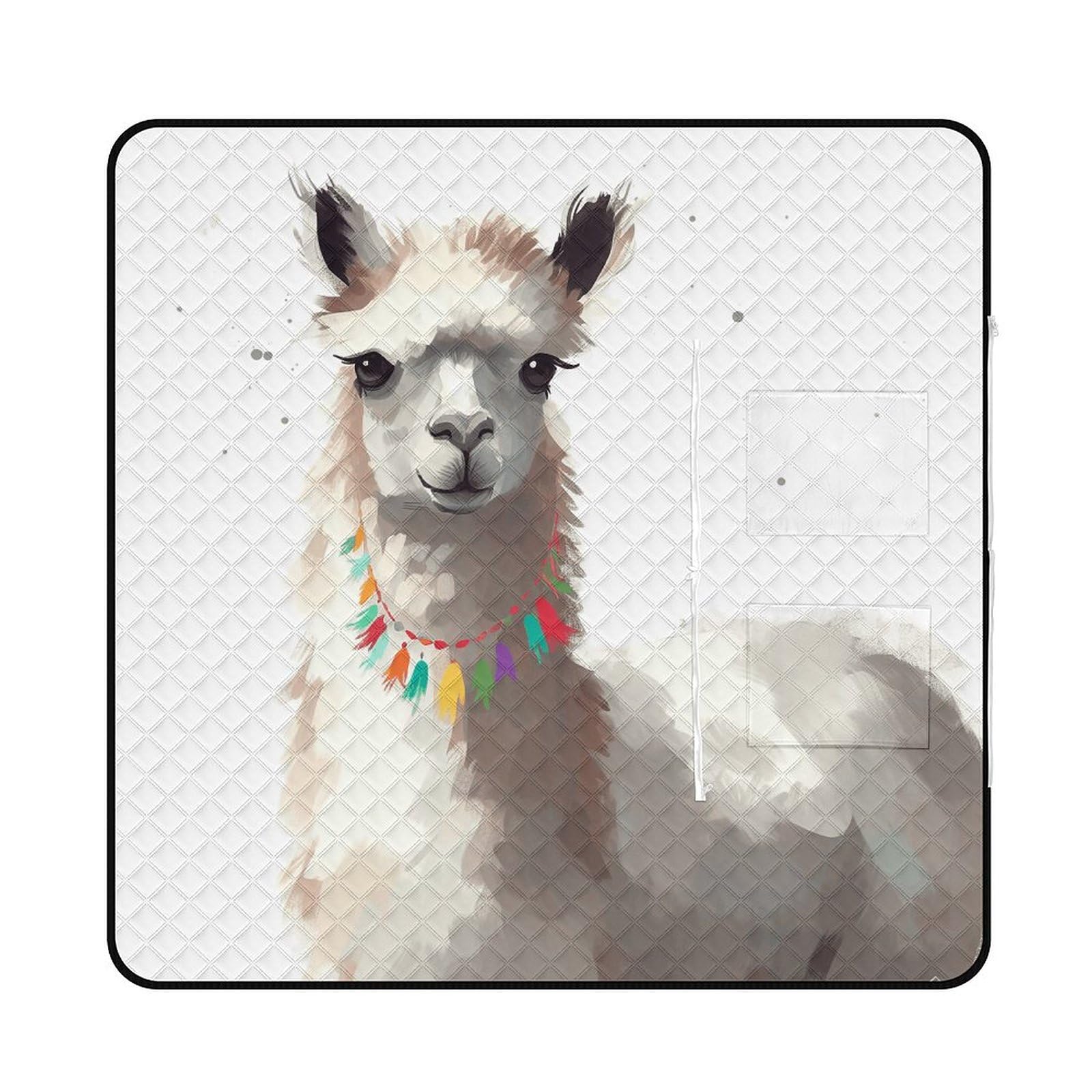 Couverture de pique-nique en plein air pliable pour camping parc et voyage