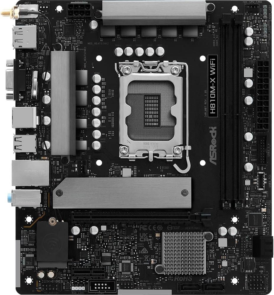 ASRock H810M-X: Review após 7 dias de uso para gamers e produtividade