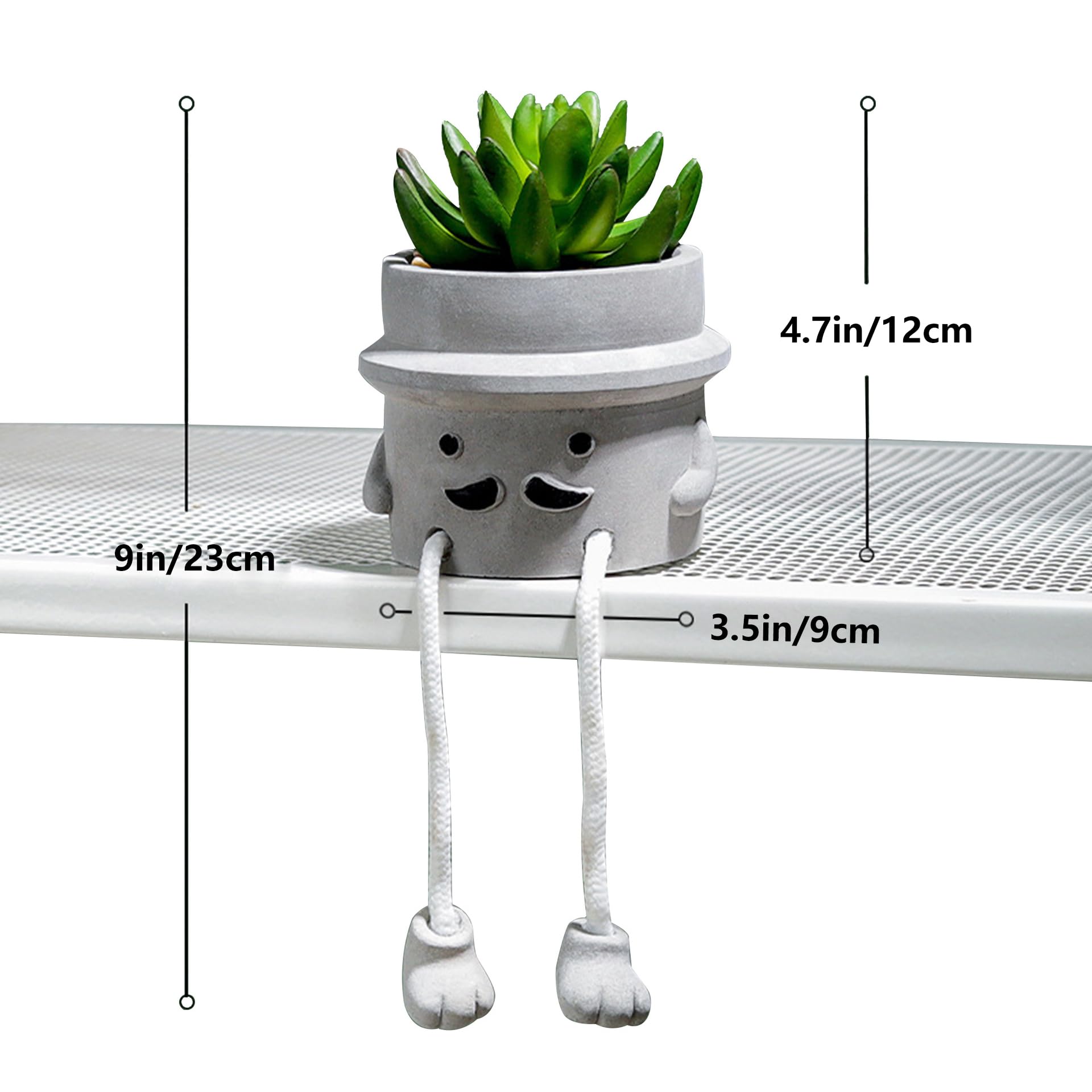 Pianta artificiale in vaso, piante finte decorative per stanza, accessori per camera da letto, piante grasse finte per interni, con gamba appesa, per casa, ufficio, scrivania, soggiorno,