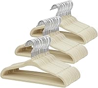 Vista 30 de ManGotree Perchas de terciopelo para bebé con gancho giratorio de oro rosa de 360°, colgador antideslizante de 11 pulgadas, perchas infantiles ultra