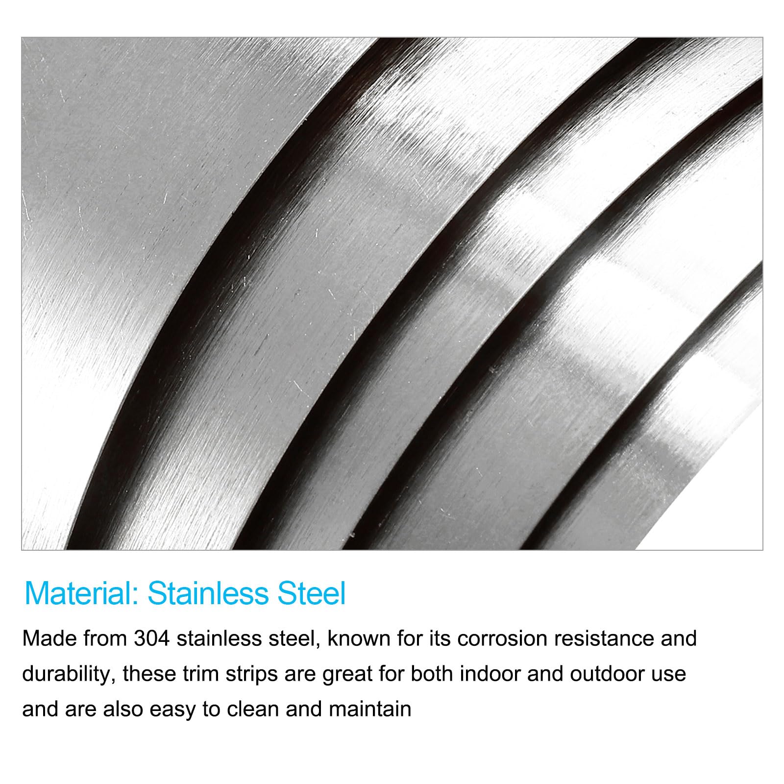 1M 316L Stainless Steel Foil Strip Roll – Thin Plate Sheet, Thickness 0.01-0.5mm, Square Shape