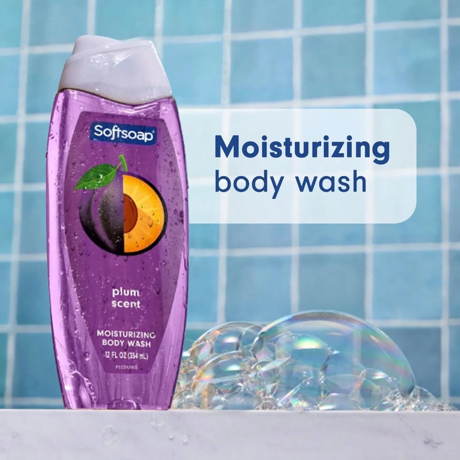 Softsoap Limited Edition Summer Scented Moisturizing Body Wash, Plum and Orange Blossom, 12 oz Each, 2 Pack image 3