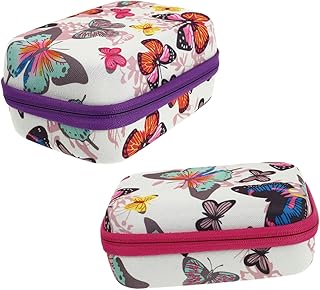 FRCOLOR Essential Oil Bottle Holder 2Pcs Essential Oil Bottle Bag Travel Storage Box Essential Oil Bottles Container Essential Oil Carrying Case