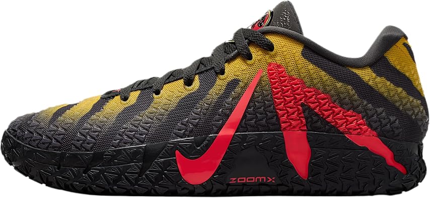 Nike Ja 3 Raptor EP Basketball Shoes Anthracite/Yellow Ochre/Bright Crimson