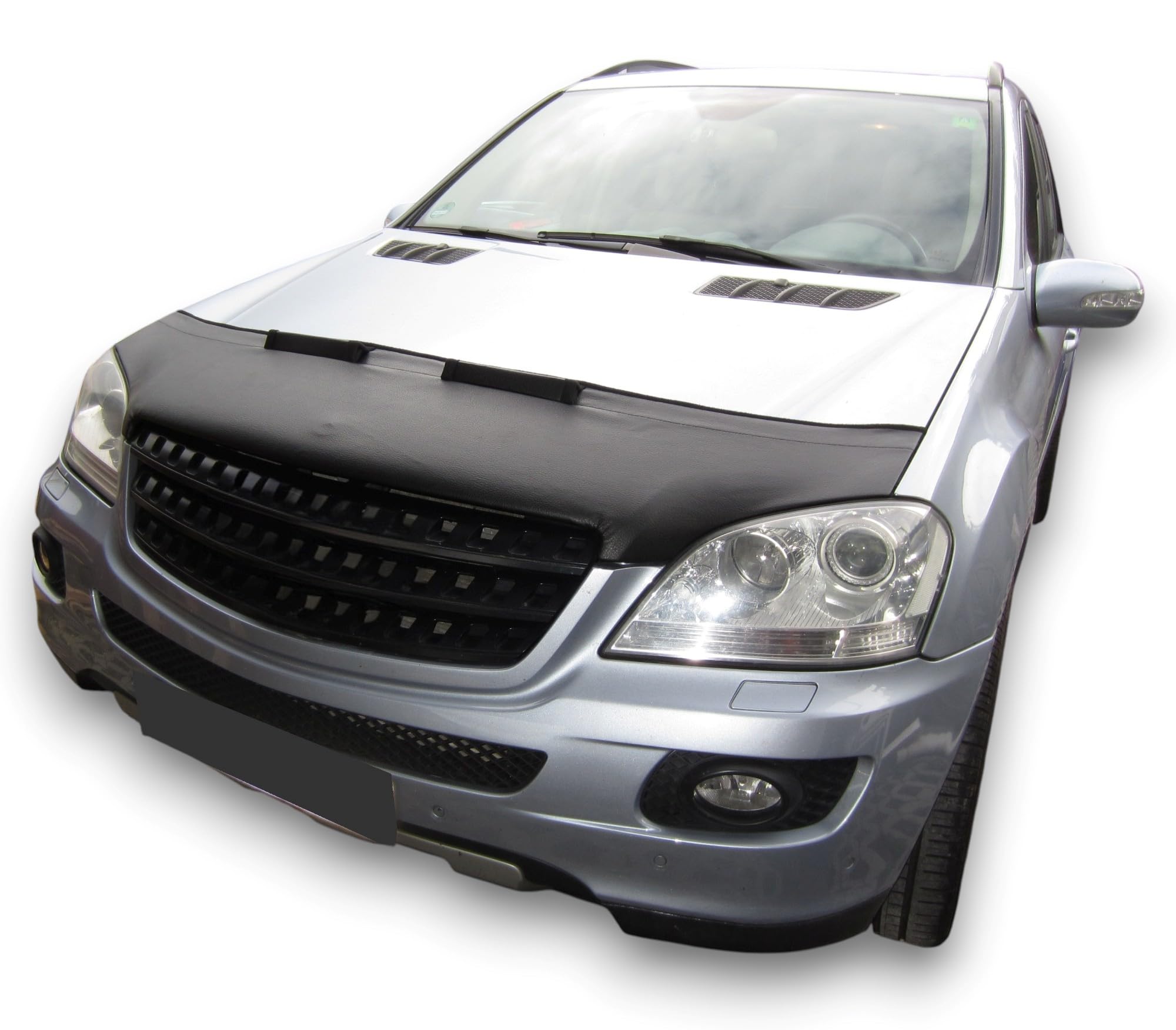 AB3-00137 Auto BRA kompatibel mit Mercedes Benz MB ML W164 2005-2011 Haubenbra Steinschlagschutz Tuning Bonnet Bra