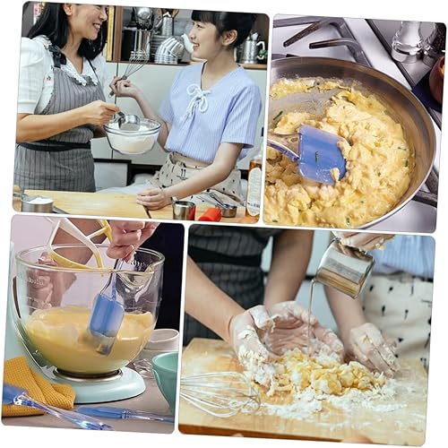 Miniatura 3 de Anneome Juego de 3 espátulas de silicona para tartas, herramientas de decoración de pasteles, espátulas para hornear, espátulas de cocina, espátulas