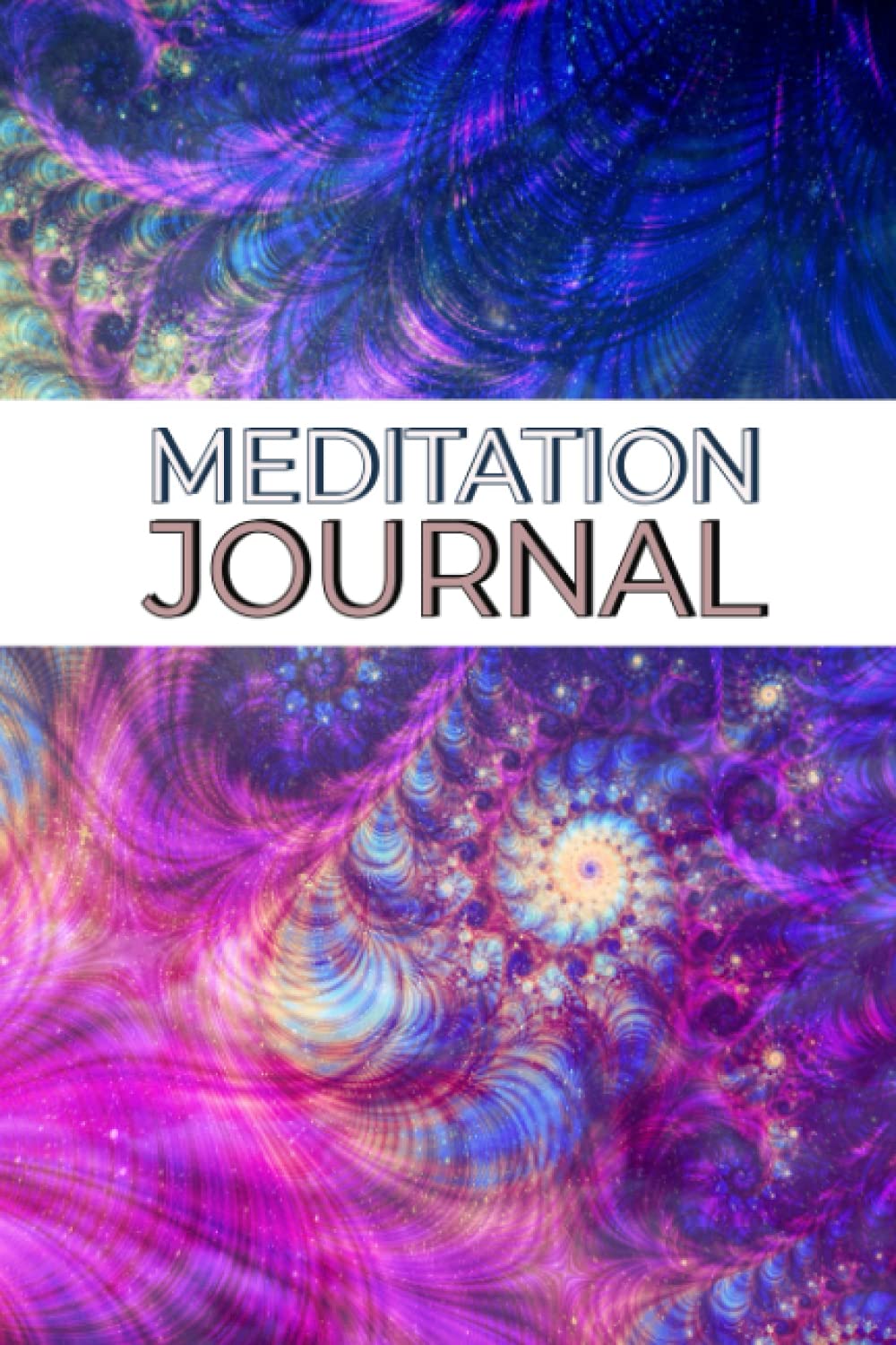 Meditation Journal: Notebook x Meditation Log book x Daily record Meditations x Tracker x Diary x Meditation Gift Idea x Purple Design x 120 pages 6x9"