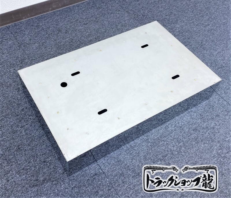 Amazon.co.jp: 即納大型用 奥行10cm ナンバー枠 鏡面 ステンレス仕様