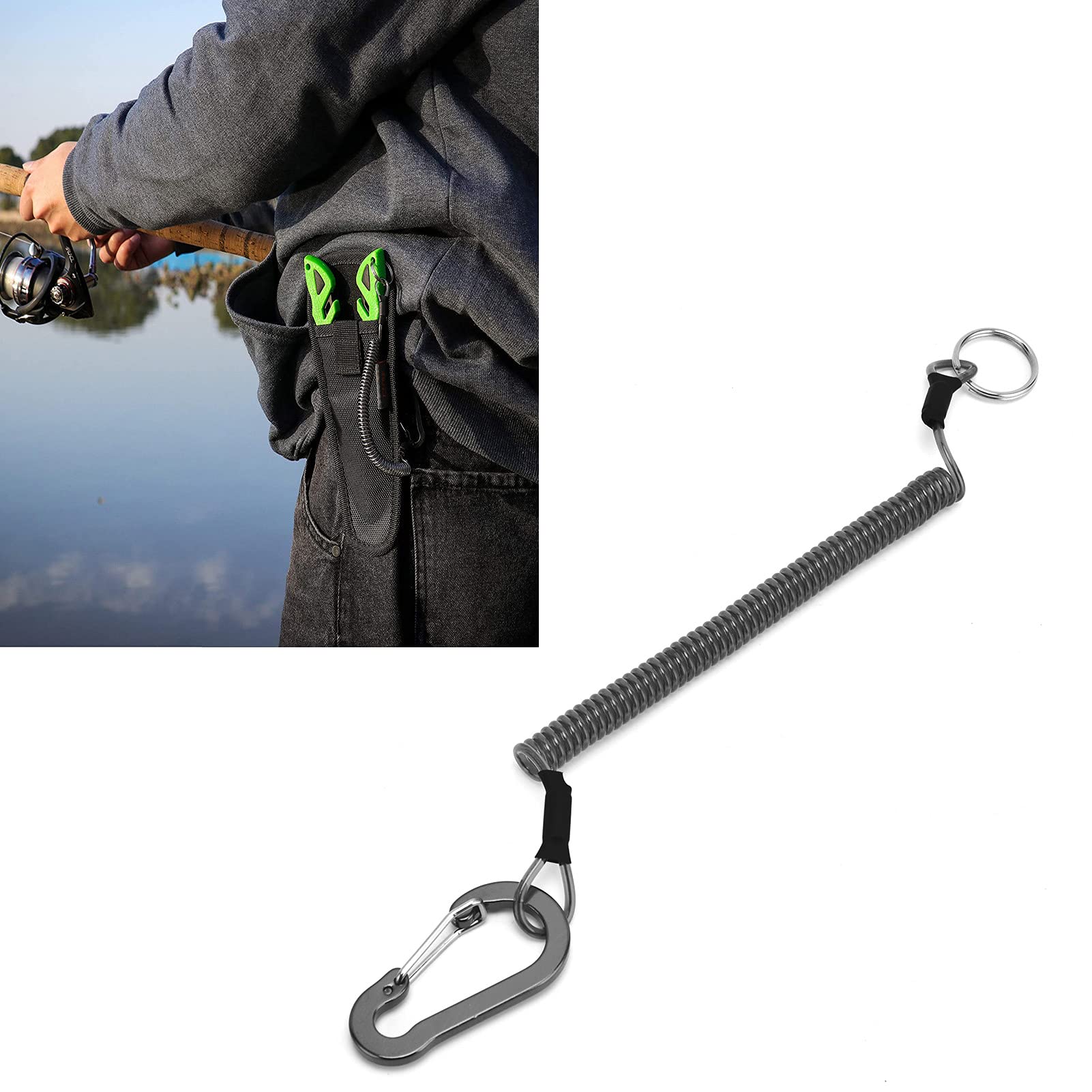 Quick Release Tool Tether Climbing Gear Lanyards 5-Pack Retractable ...