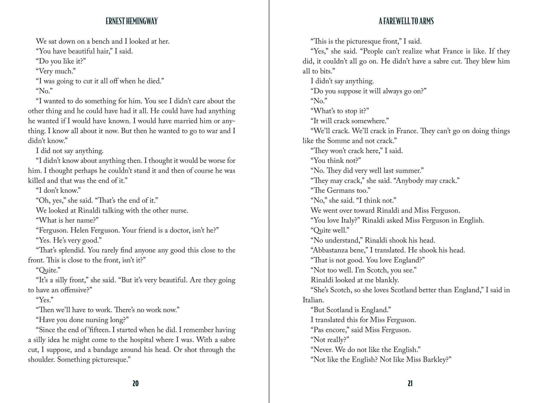 Farewell to Arms: Illustrated Edition