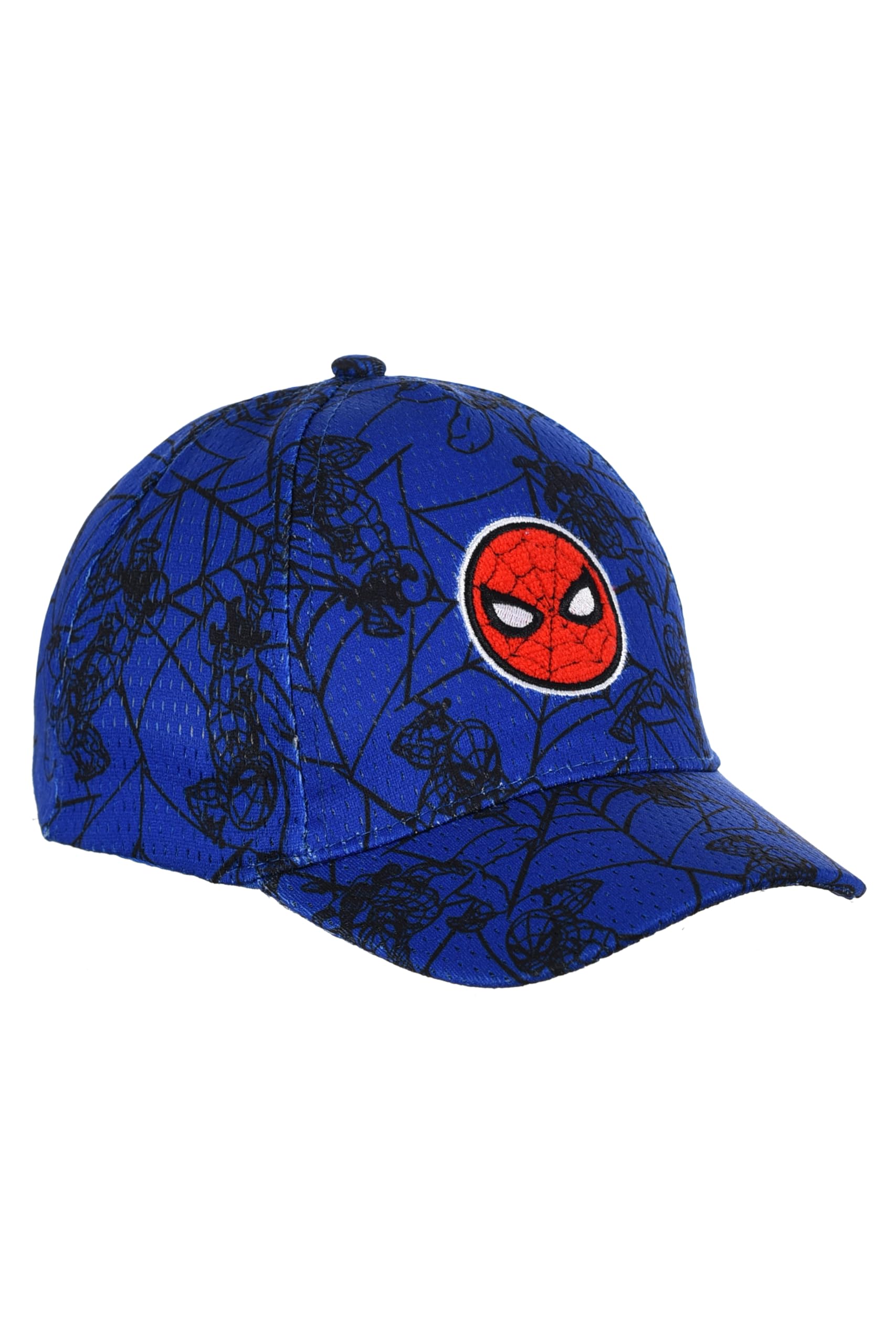 Marvel Spider Man Boys Hat Baseball Cap Kids Gift for Kids Teens, blue, 6 1/2