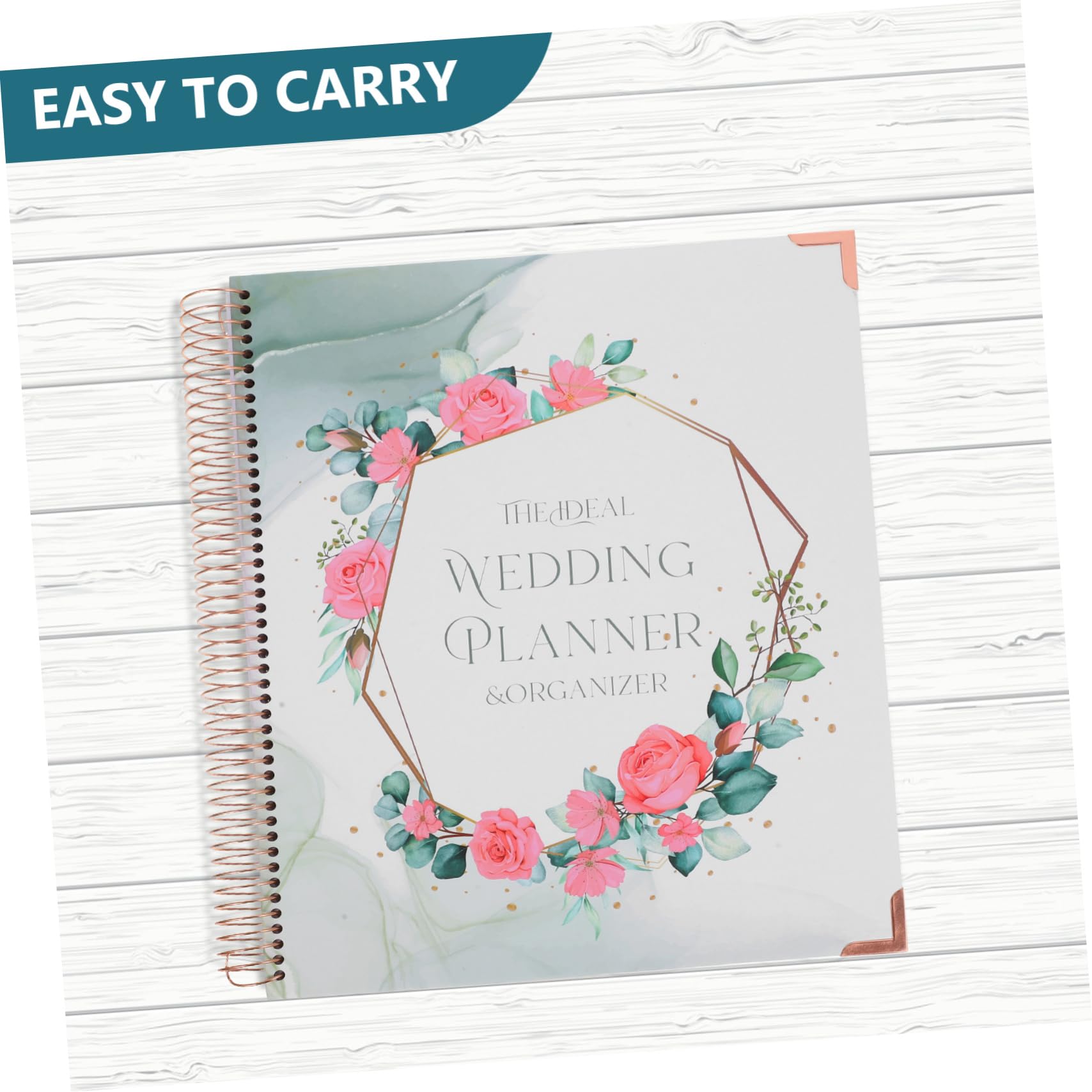 Hochzeitsplanerbuch für Braut Planungsbuch aus Papier mit Detailliertem Zeitplan und Verlobungsplanung für Hochzeitsplanung