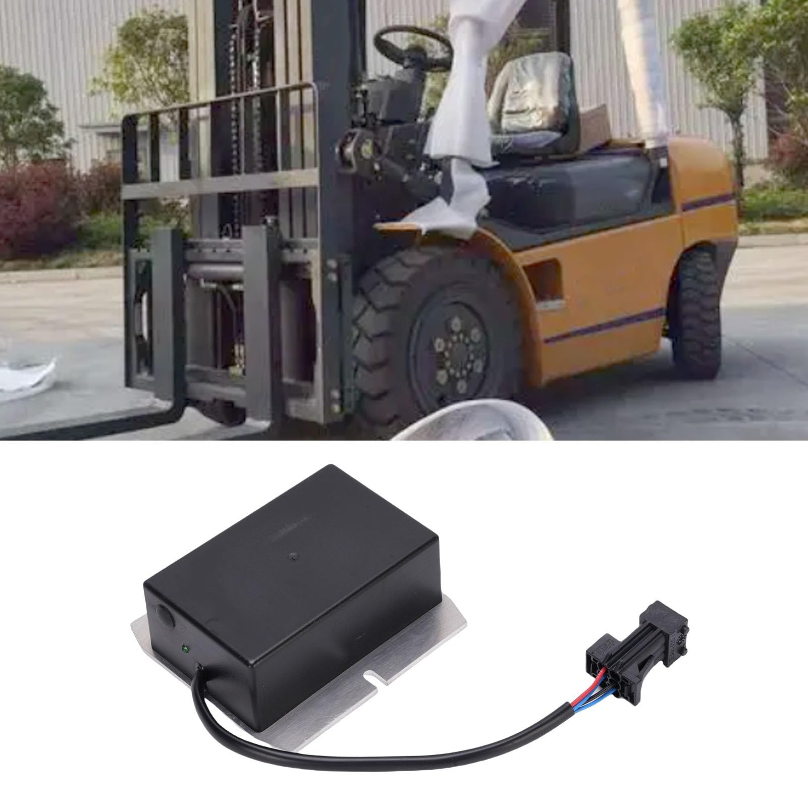 Convertitore di Tensione per Carrello Elevatore da 75 W, Trasformatore di Potenza per Carichi Pesanti per Magazzinaggio Logistico, Protezione da Sovraccarico e Cortocircuito Design Compatto e