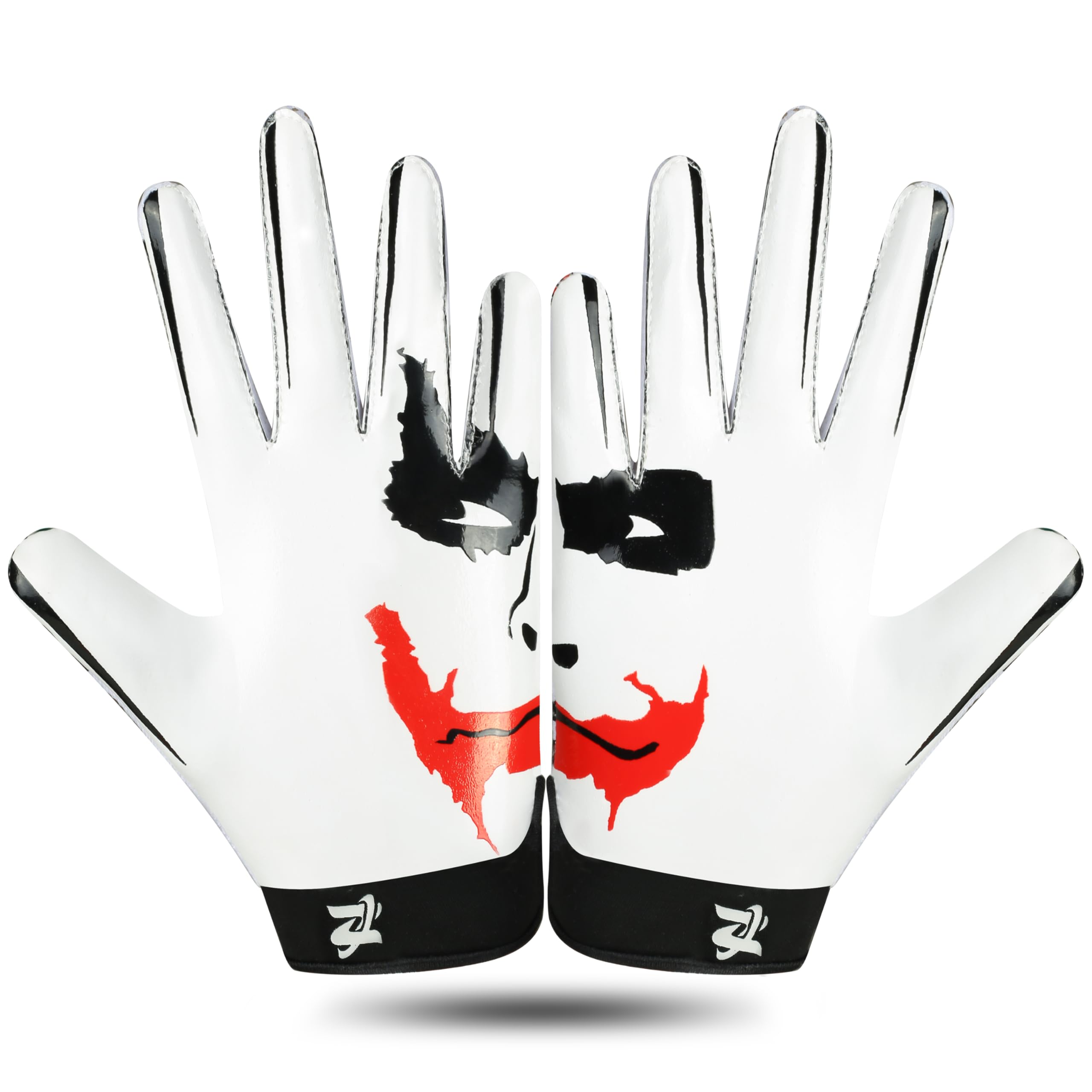Guantes de fútbol para adultos, guantes de fútbol de rendimiento mejorado y guantes de fútbol de alto agarre para adultos y niños