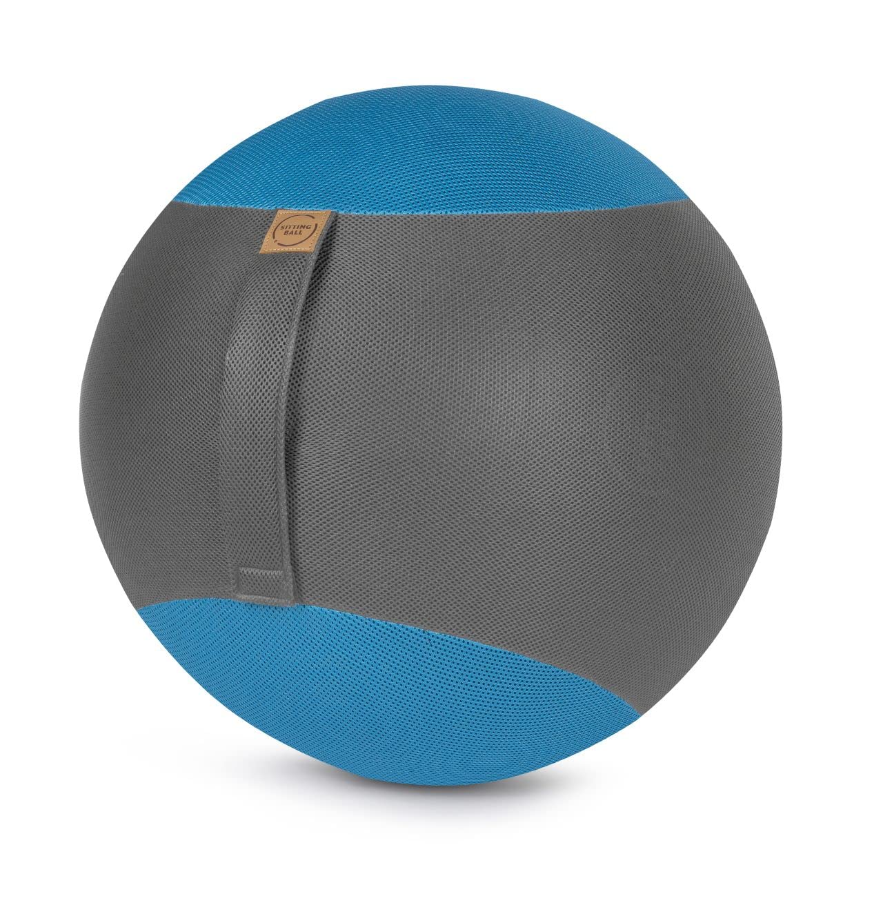 Sitting Ball Sitzball/Gymnastikball MESH Tennis in Petrol