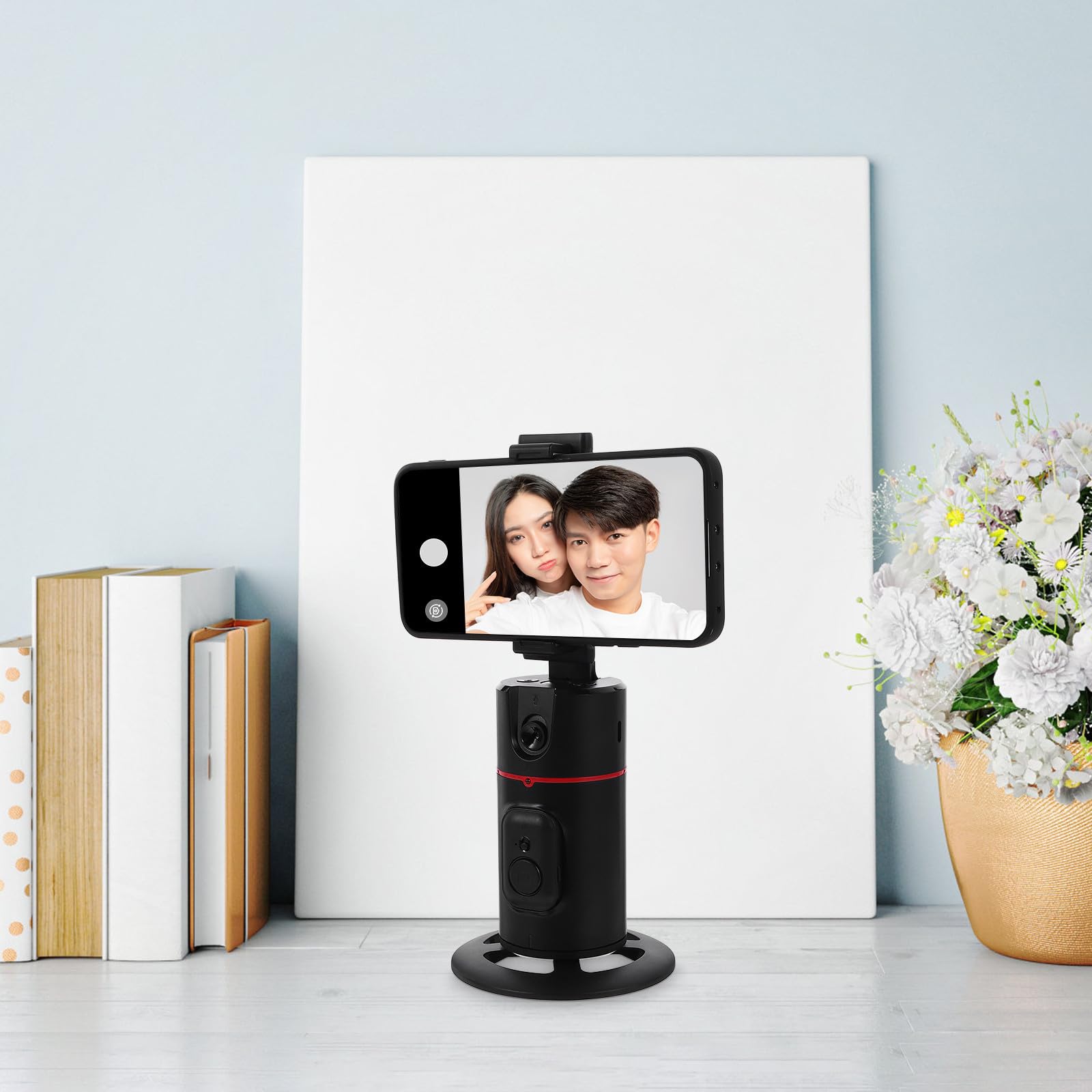 Palo Selfie con Estabilización y Facial para Teléfono