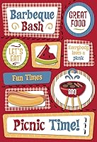 Vista 5 de Hoja de calcomanías para álbumes de recortes sin ácido y lignina, un día de diversión