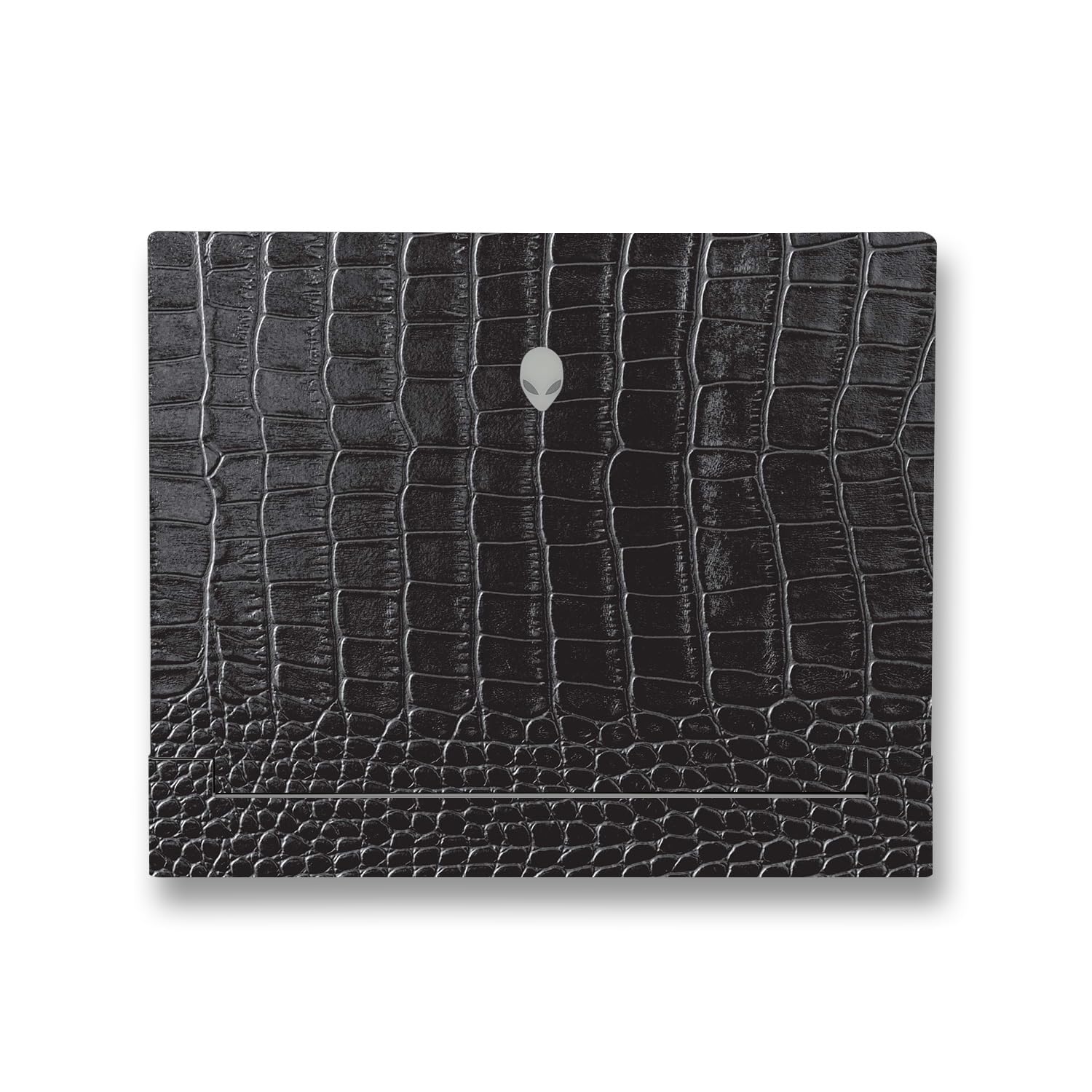MightySkins Skin Compatible with Alienware X14 R2 (2023) Full Wrap Kit - Black Gator Skin | Protective, Durable, and Unique Vinyl Decal wrap Cover | Easy to Apply &amp; Change Styles | Made in The USA