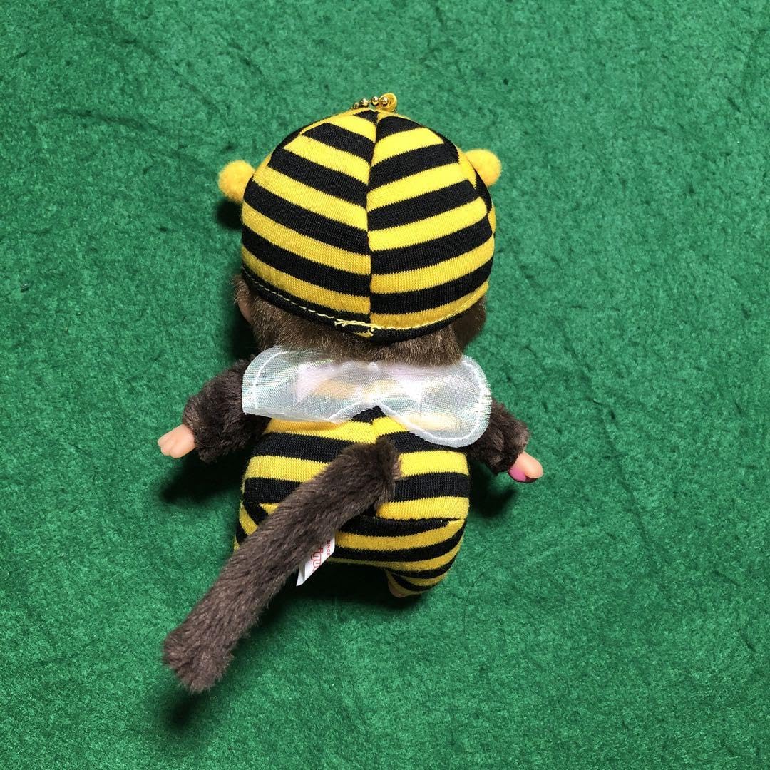 顔でかモンチッチ 2つセット モンチッチ キーチェーン キーホルダー モンチッチ 顔でかSSキーチェーン ミツバチ|【ぬいぐるみの