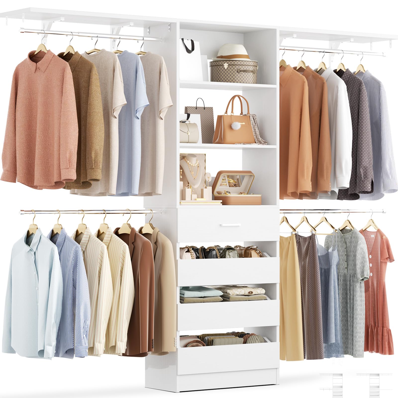Aheaplus 8FT Closet System