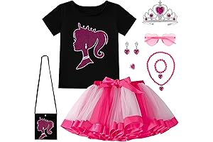 Pretty Pink Barbie Girl Costume for a Cosmic Halloween