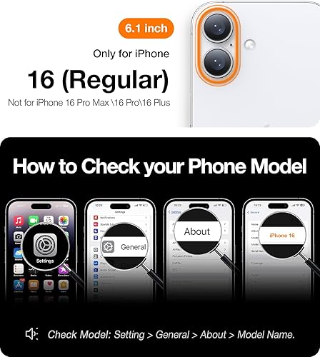 Vista 117 de TORRAS Funda magnética Ostand para iPhone 14 Pro Max [prueba de caídas de grado militar y compatible con MagSafe y soporte integrado] translúcida D