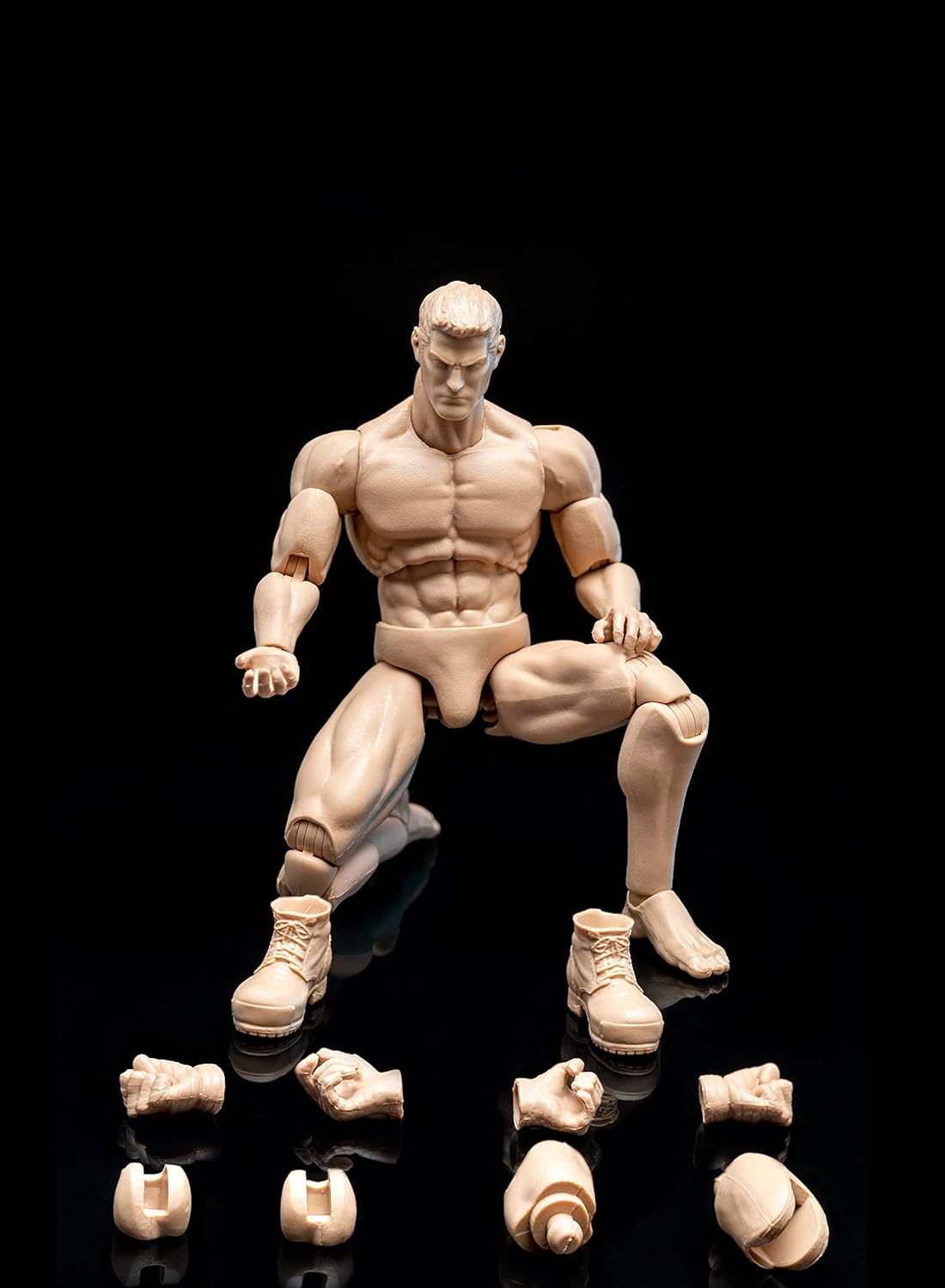 1/12 Scale Action Figures Custom Muscle Male Figure Body