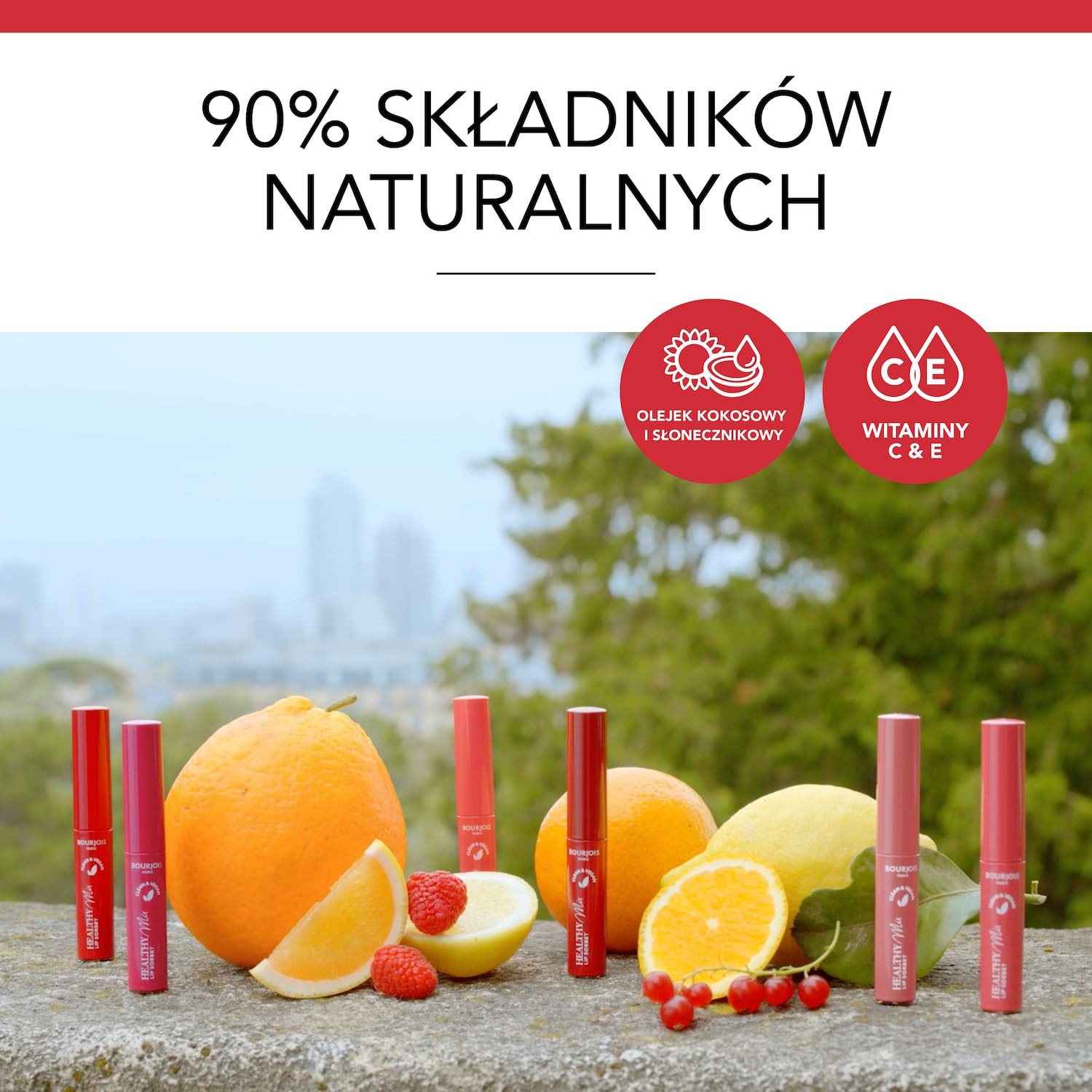 Bourjois Healthy Mix Clean Lip Sorbet wegańska, nawilżająca pomadka do ust nr 06 - Peanude Butter