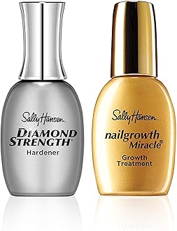 Sally Hansen Diamond Strength®, Nail Hardener, Nail Growth, Protective Layer, Clear Nail Polish