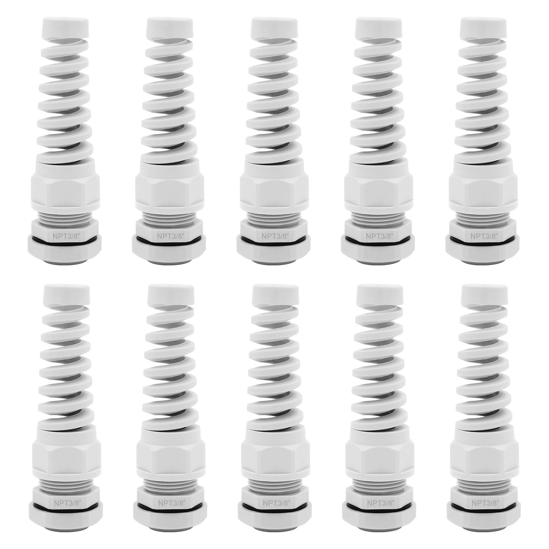 Strain Relief Cable Glands - Waterproof NPT Connectors -24