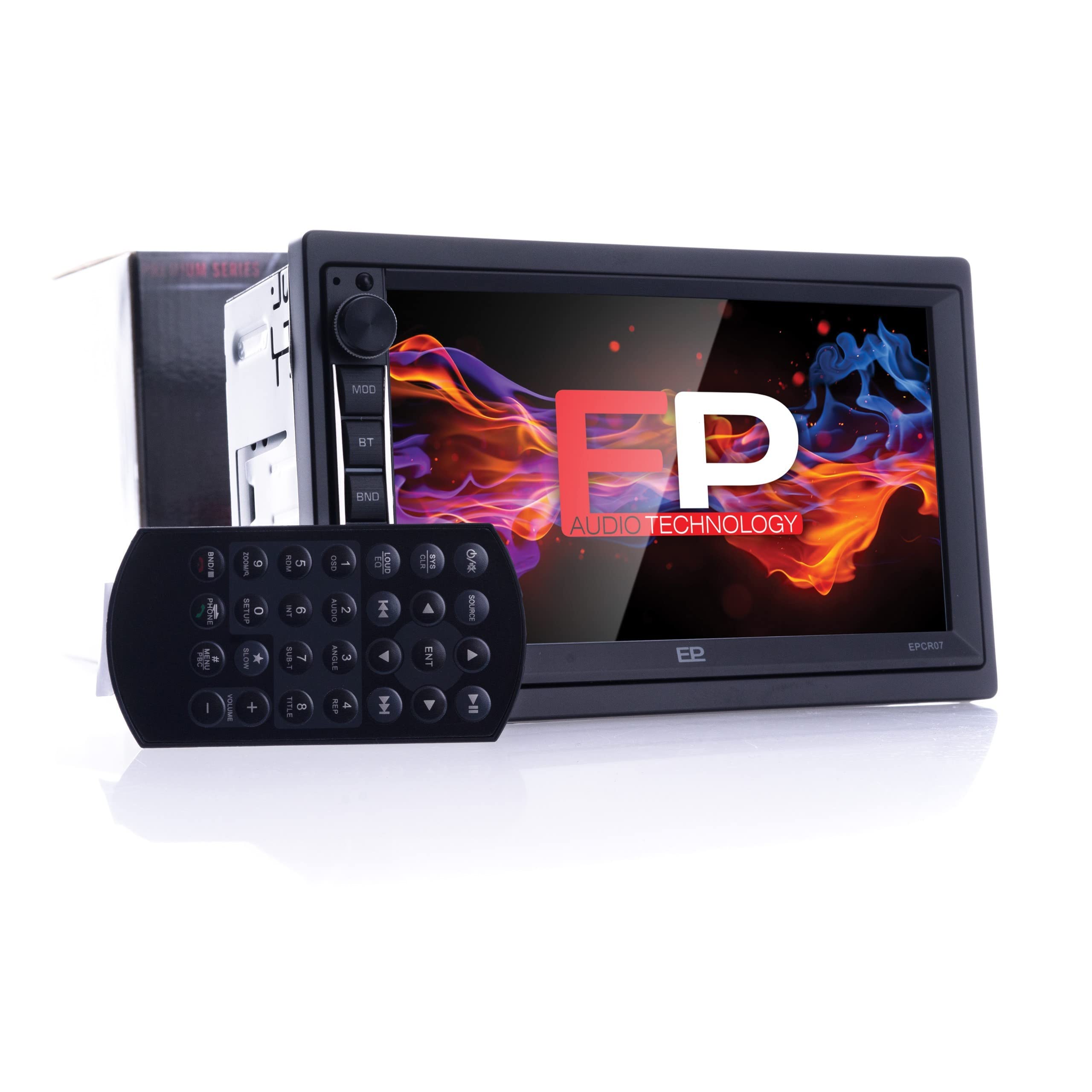 EinParts Radio Samochodowe 2-DIN z nawigacją GPS, Bluetooth, USB, Micro SD, Pilot, Mirror Link