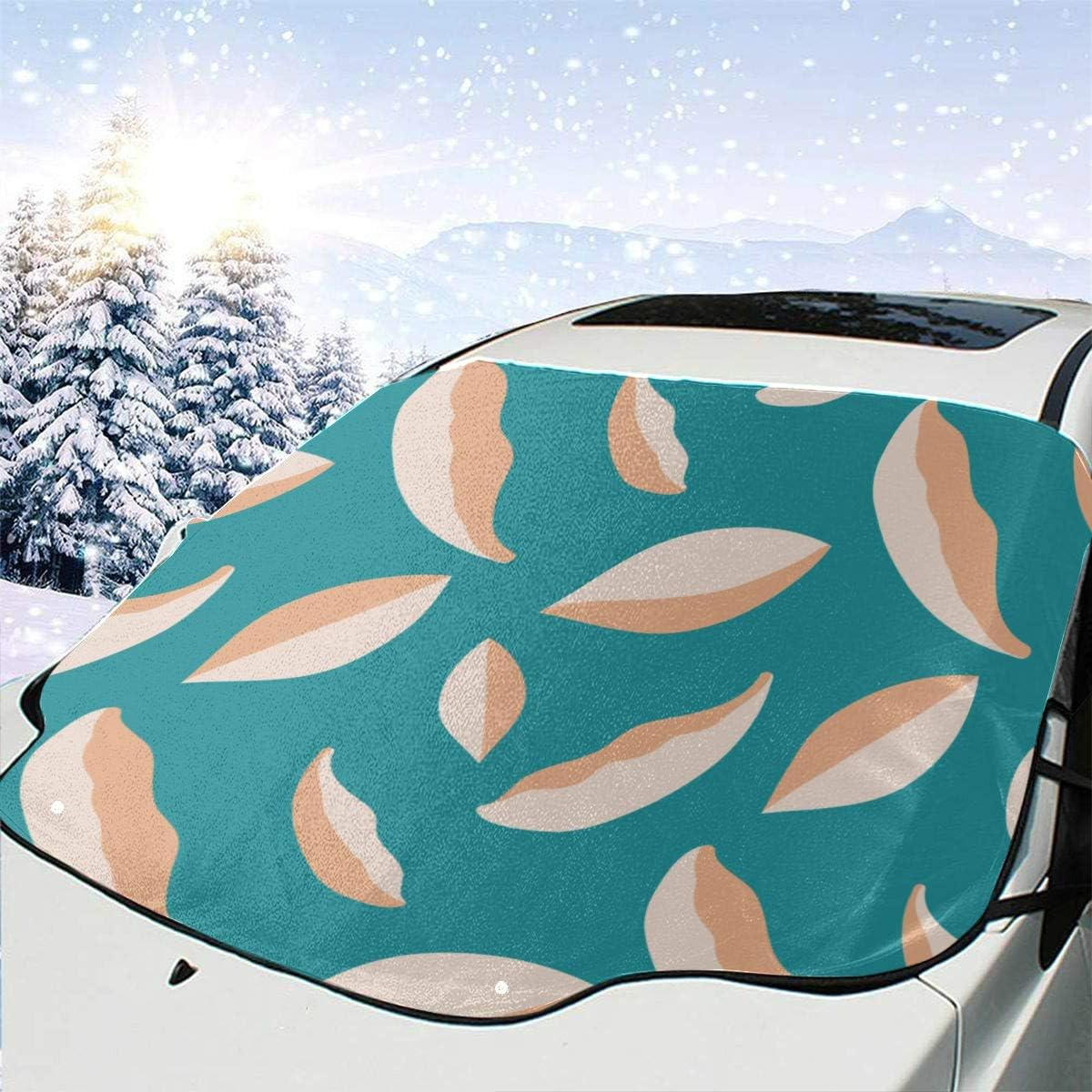 Car Shade for Window Creative Spring Beautiful Flowers Car Sunshade for Windshield