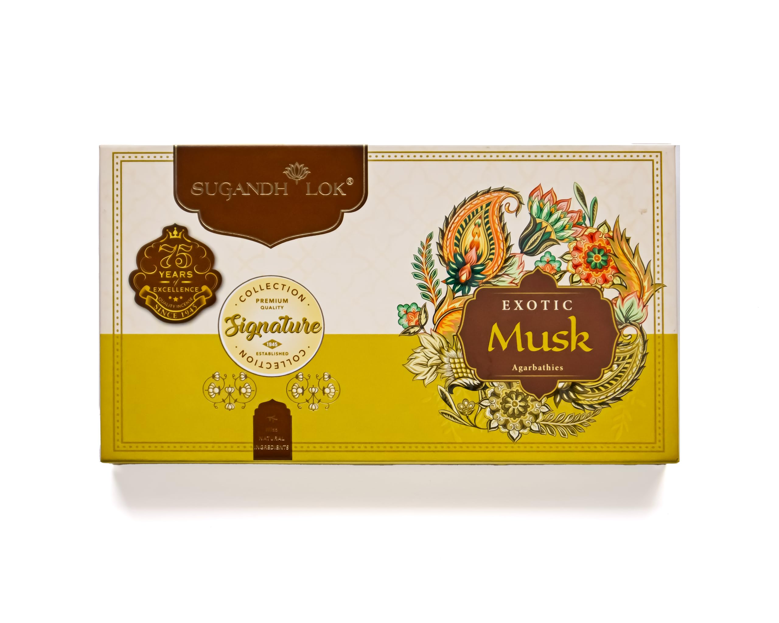 Sugandh Lok Agarbatti Signature Collection Incense Sticks, 9 Inch Length, 20 Sticks with Stand (Exotic M)-picture-11