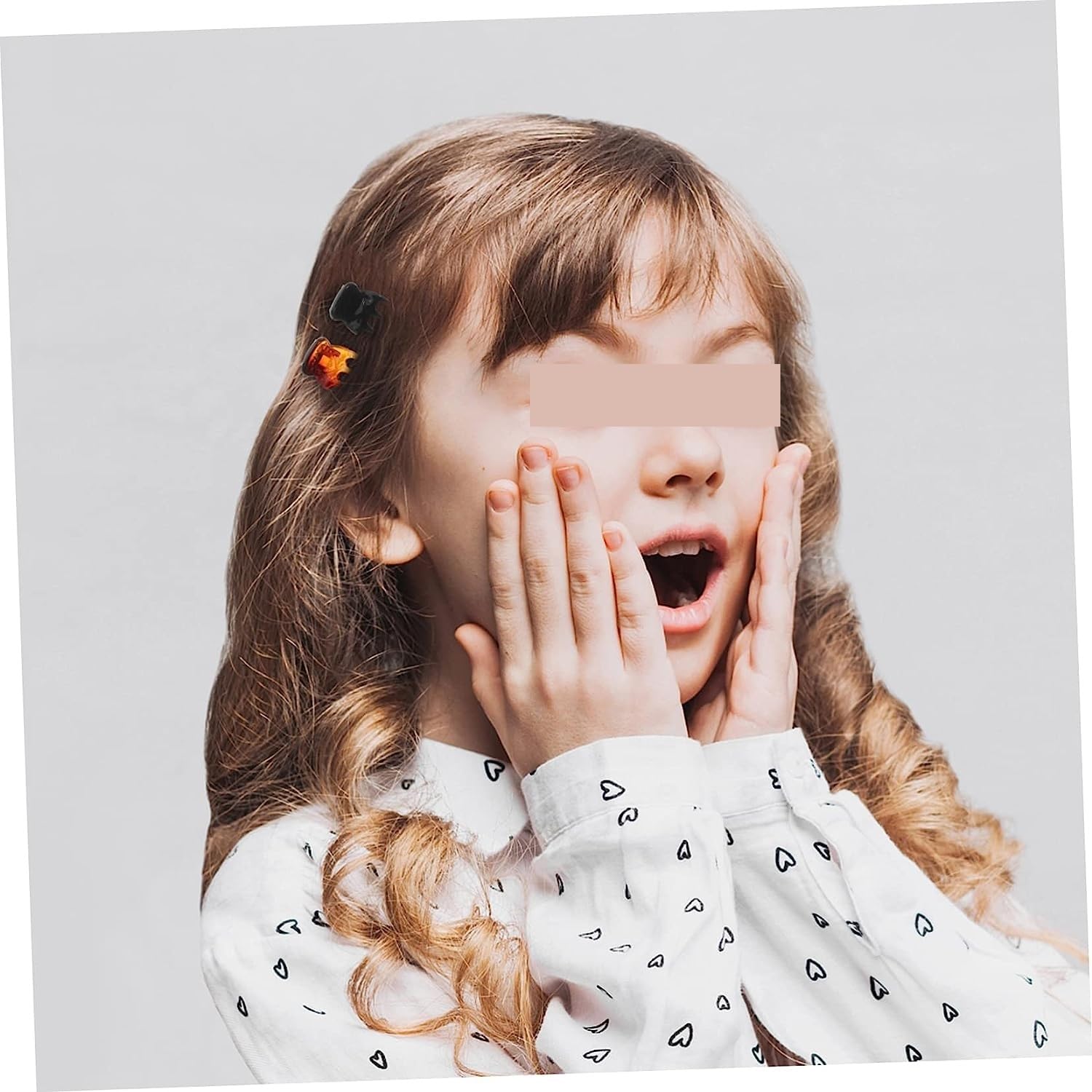 Haarspangen für Haare Klaue 24 Stück Mini Haarspangen für Damen Haaraccessoires für Frauen Mini Clips für Klaue für dünne Haare Haarspange für Haar für bam