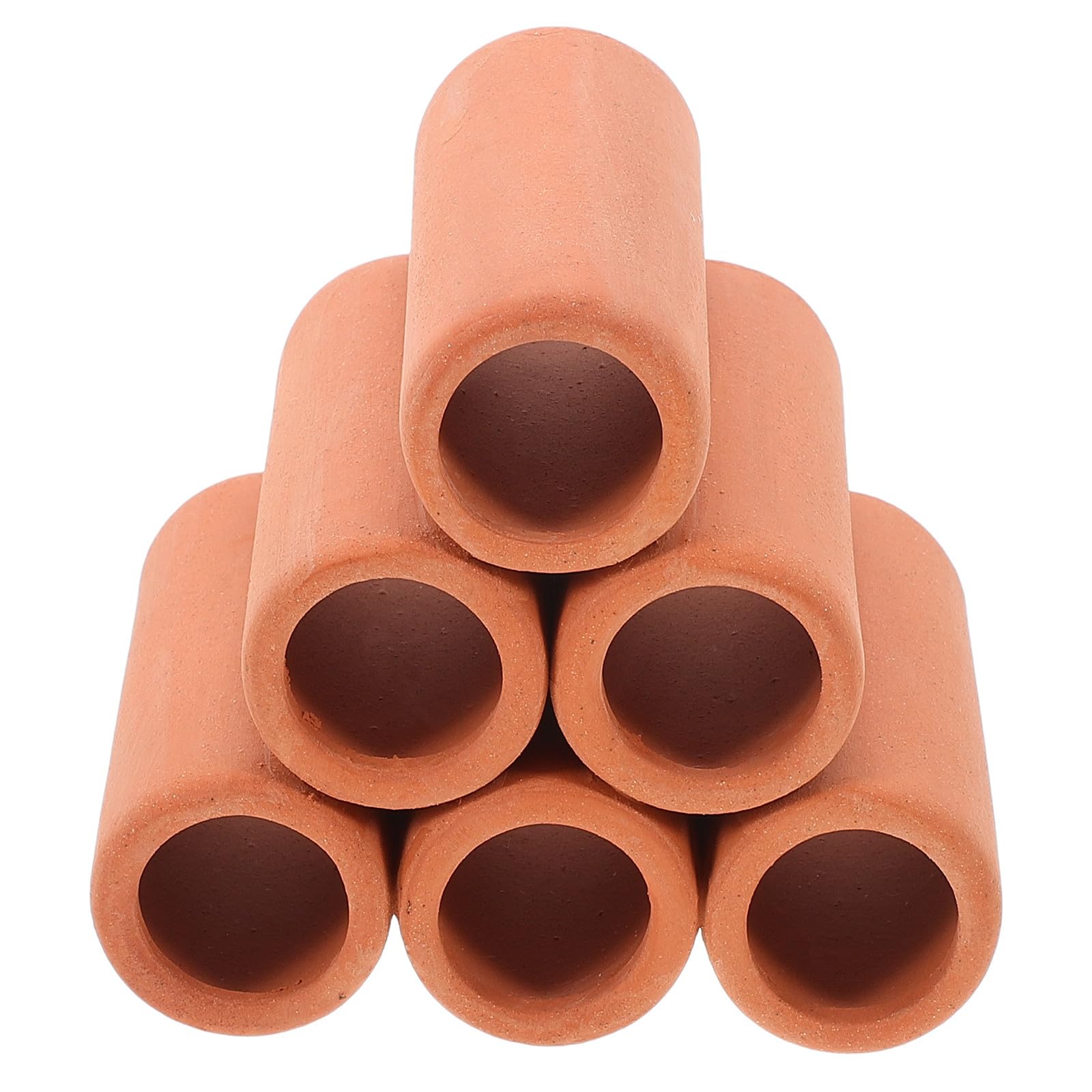 Operitacx 4 Sets Keramik Aquarium Versteck Höhle für Garnelen und Fische,