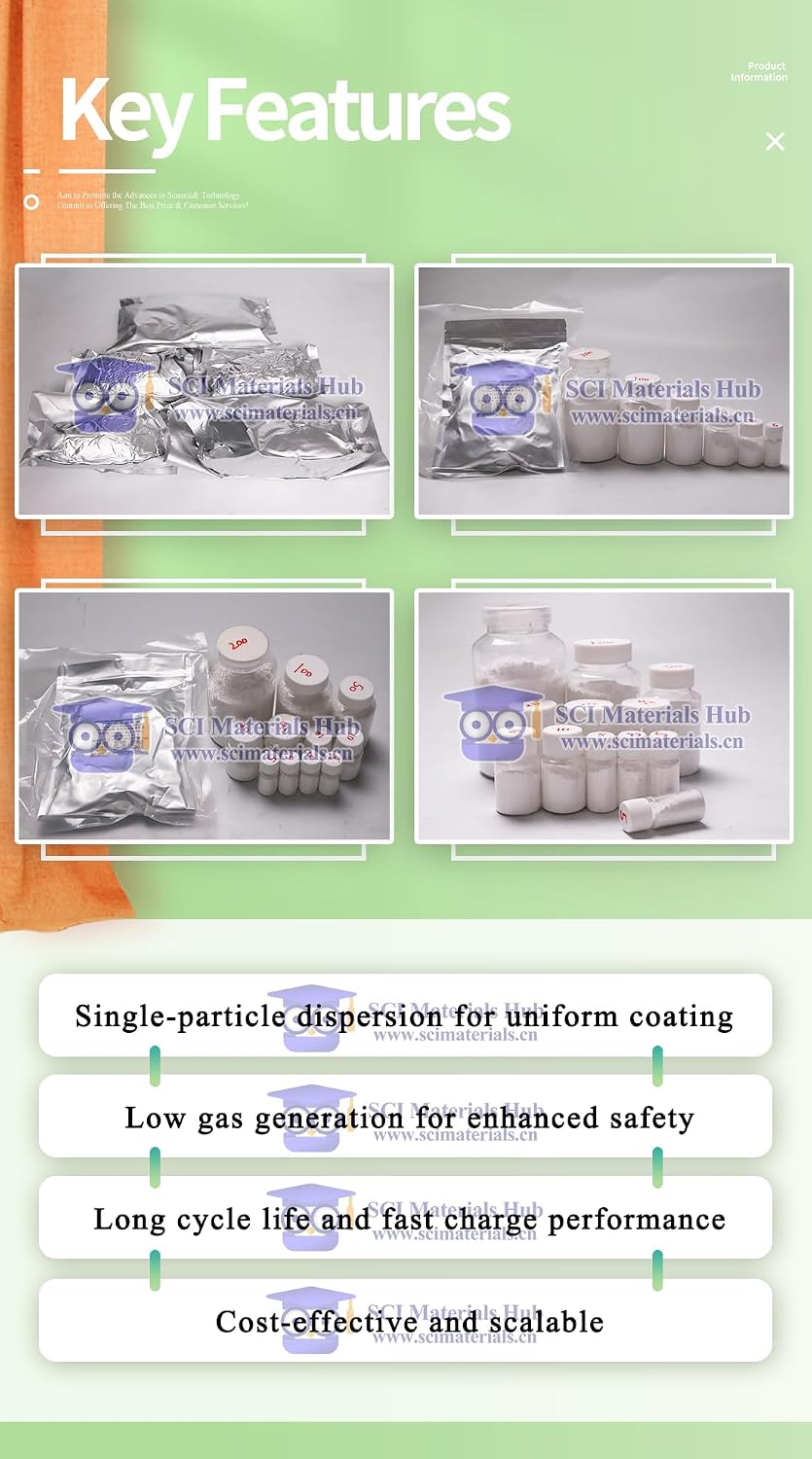 Generic Grade Lithium Titanate(Li4Ti5O12) Powder （LTO-A1.3μm,LTO-AC1.3μm） (LTO-AC1.3μm_200g)