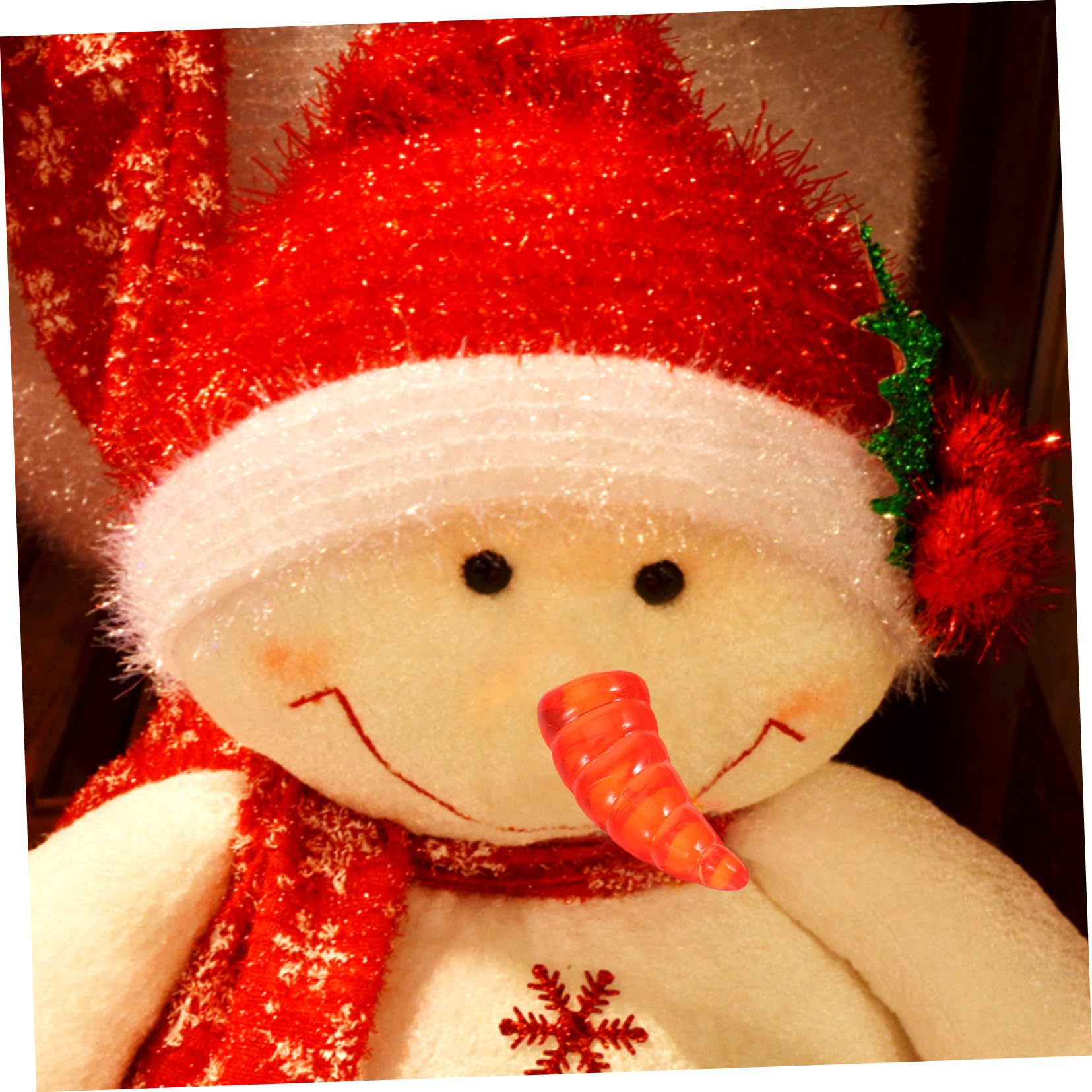 160 Nasi Di Babbo Natale In Carota | Per Pupazzi Di Neve E Decorazioni Natalizie | Fai Da Te