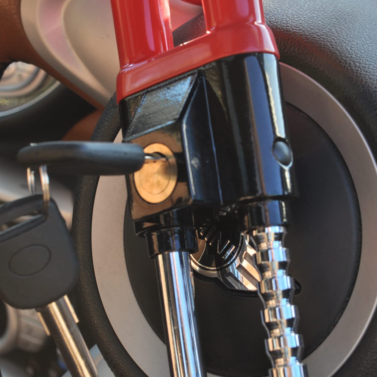 Archetto per volante antifurto per auto, protezione retrattile per auto, camion, SUV