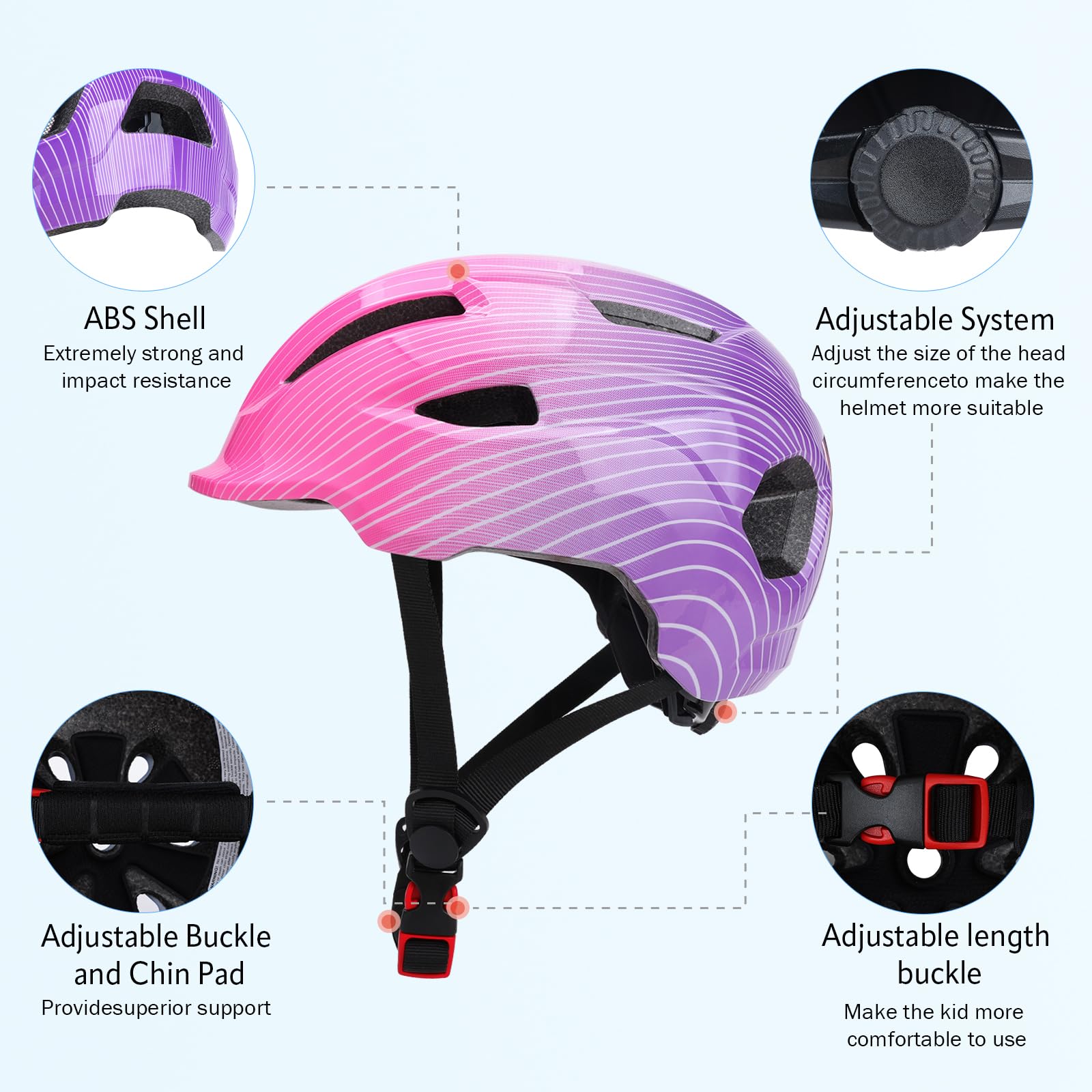 YOOXARMOR Helm Kinderen | Lichtgewicht PC/EPS | Tweedekan... - Fietsaccessoires | Fietshelmen YOOXARMOR Helm Kinderen | Lichtgewicht PC/EPS | Tweedekan... - Fietsaccessoires | Fietshelmen