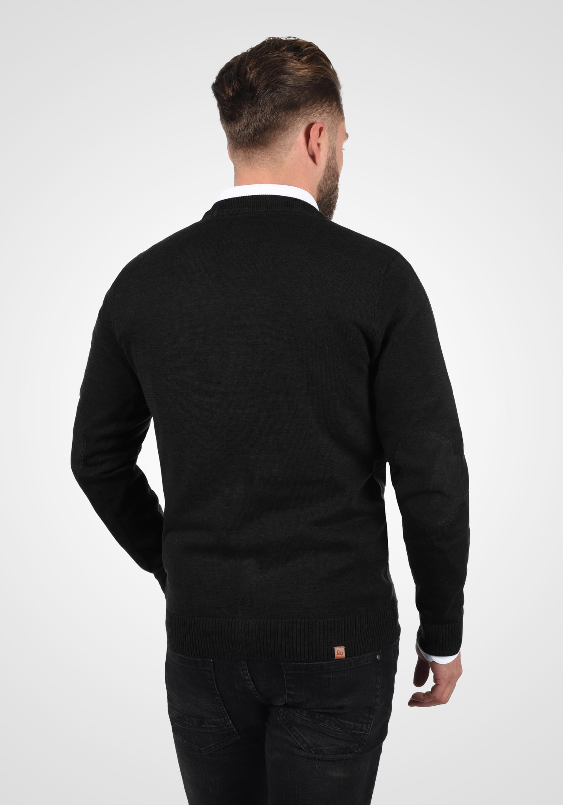 BLEND Lennard Cárdigan Chaqueta De Punto Rebeca para Hombre con V-Neck